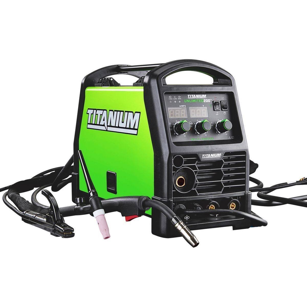 Titanium Unlimited 200 Professional Multiprocess Welder (aeeanj) itusts