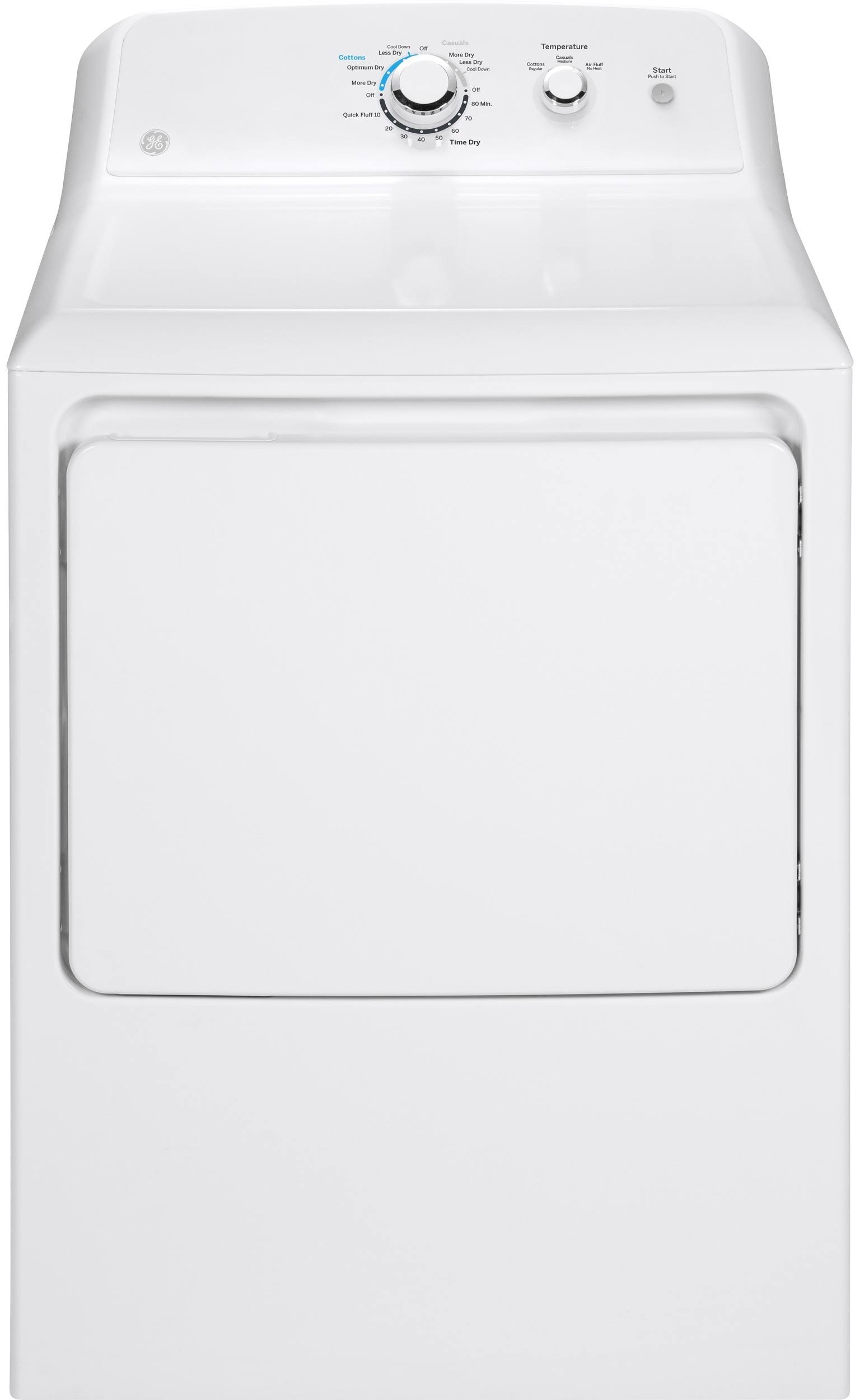 GE GTD33EASKWW FrontLoading Electric Dryer White atttf