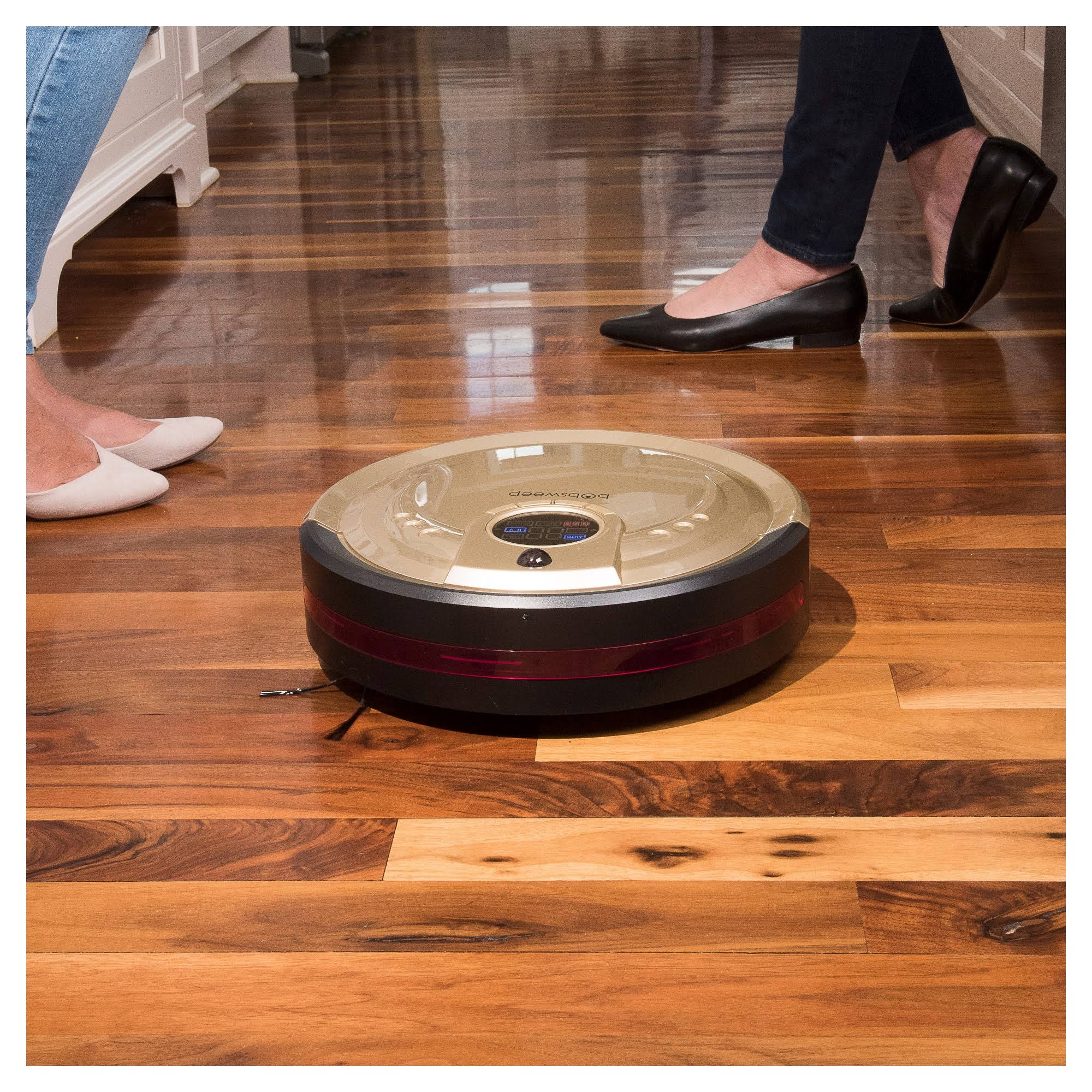 bObsweep Bob Standard Wet/Dry Robotic Vacuum Bagless HEPA Champagne itusts