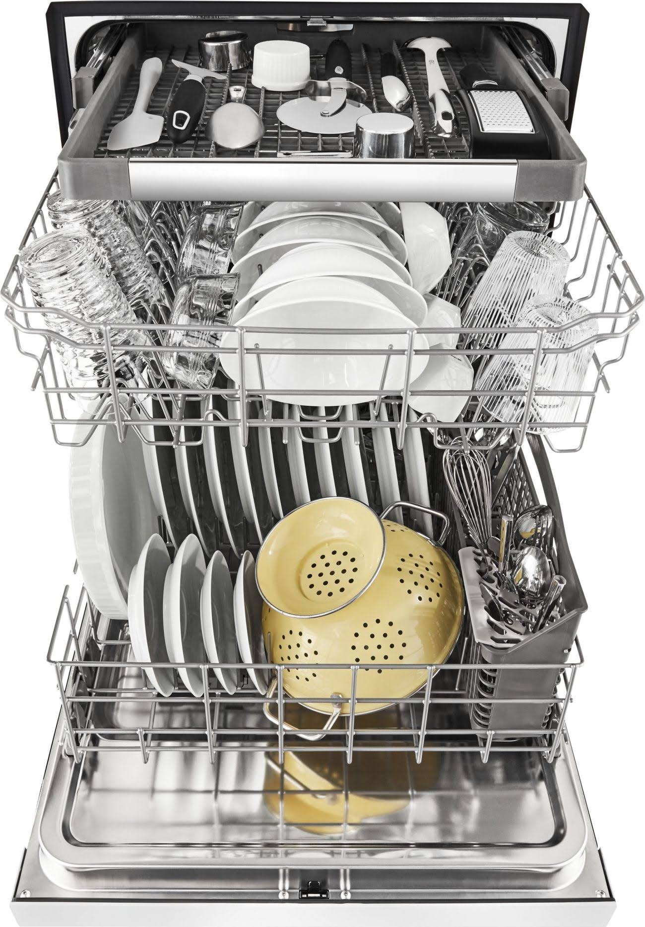 Whirlpool WDF590SAJW Stainless Steel Dishwasher with Third Level Rack
