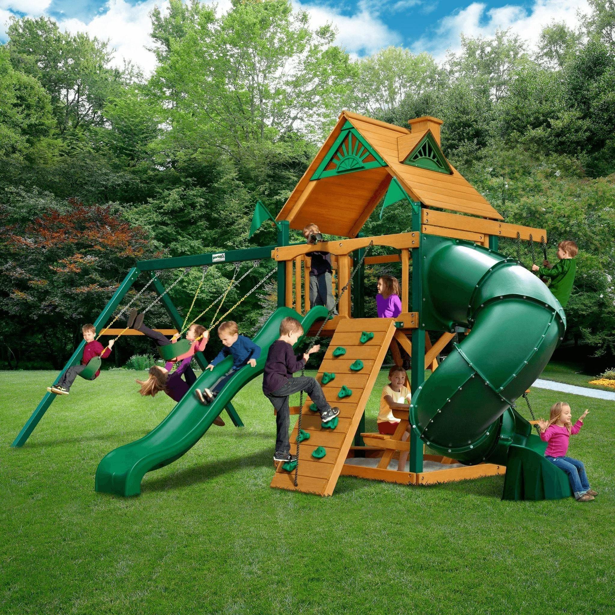 Mountaineer Swing Set Gorilla Playsets itusts