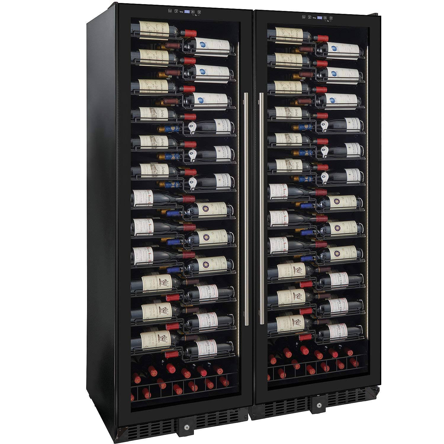 Wine Enthusiast VinoView 310Bottle Double Wine cellar atttf