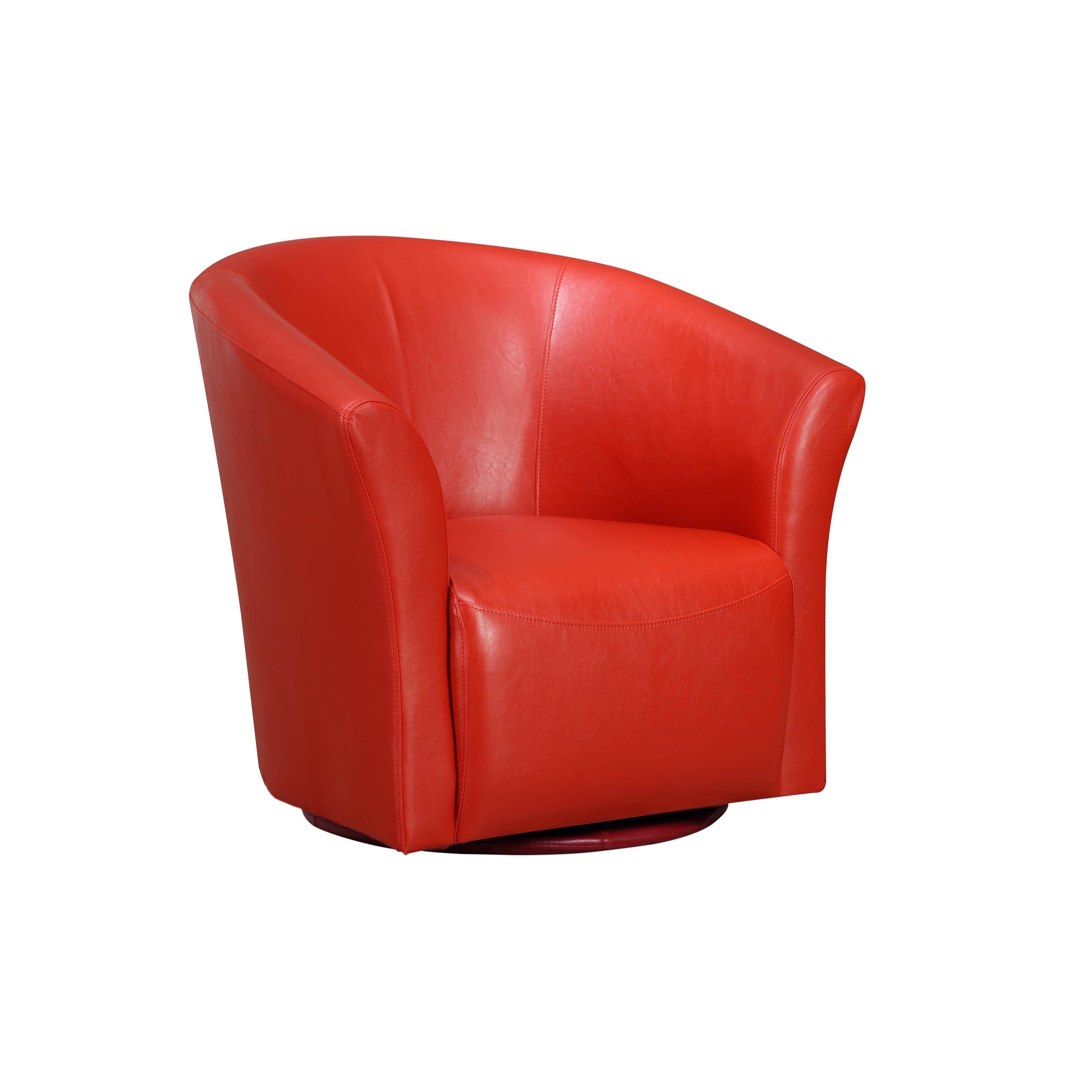 Picket House Radford Swivel Chair - Red - itusts