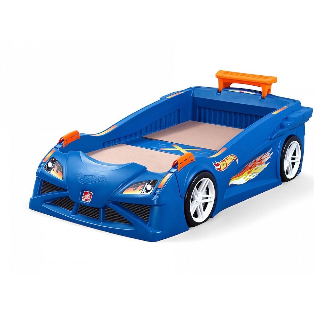 Step2 Hot Wheels Toddler to Twin Race Car Bed - atttf