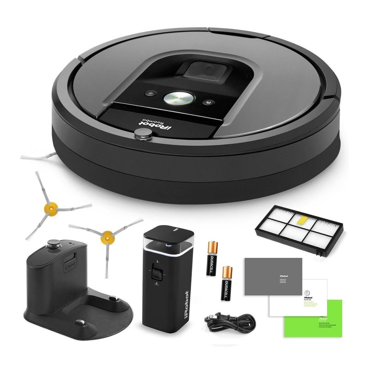 iRobot Roomba 960 Vacuum Cleaning Robot + Dual Mode Virtual Walls
