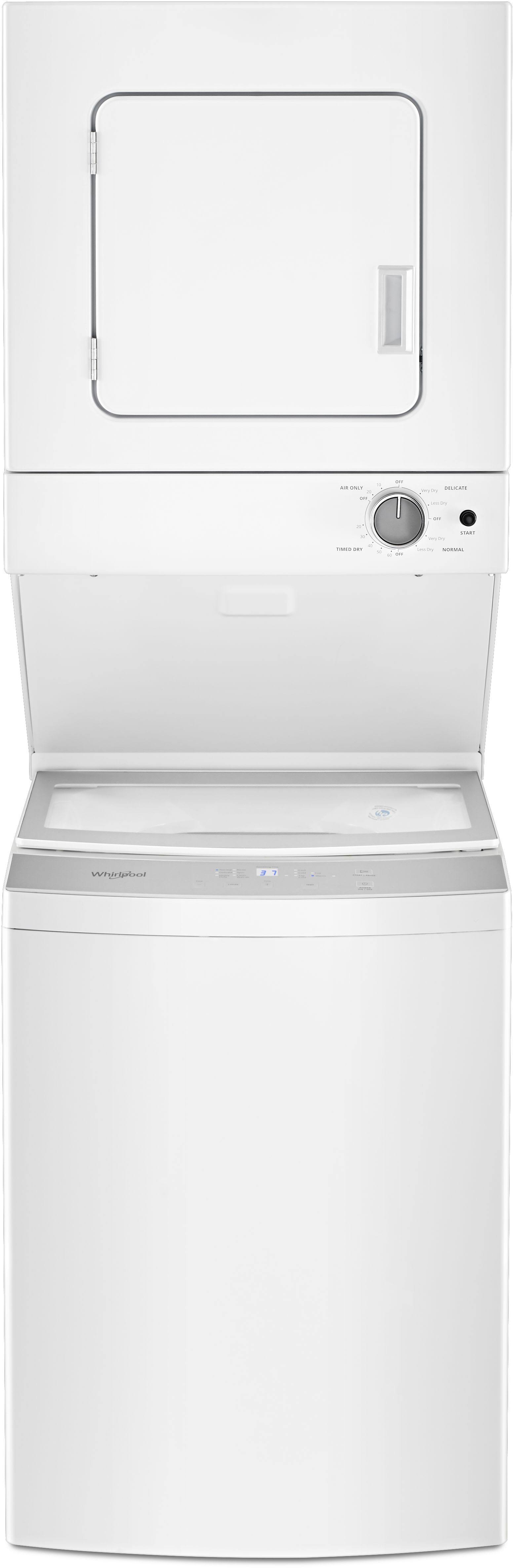 Whirlpool WET4024HW Electric Laundry Center White atttf