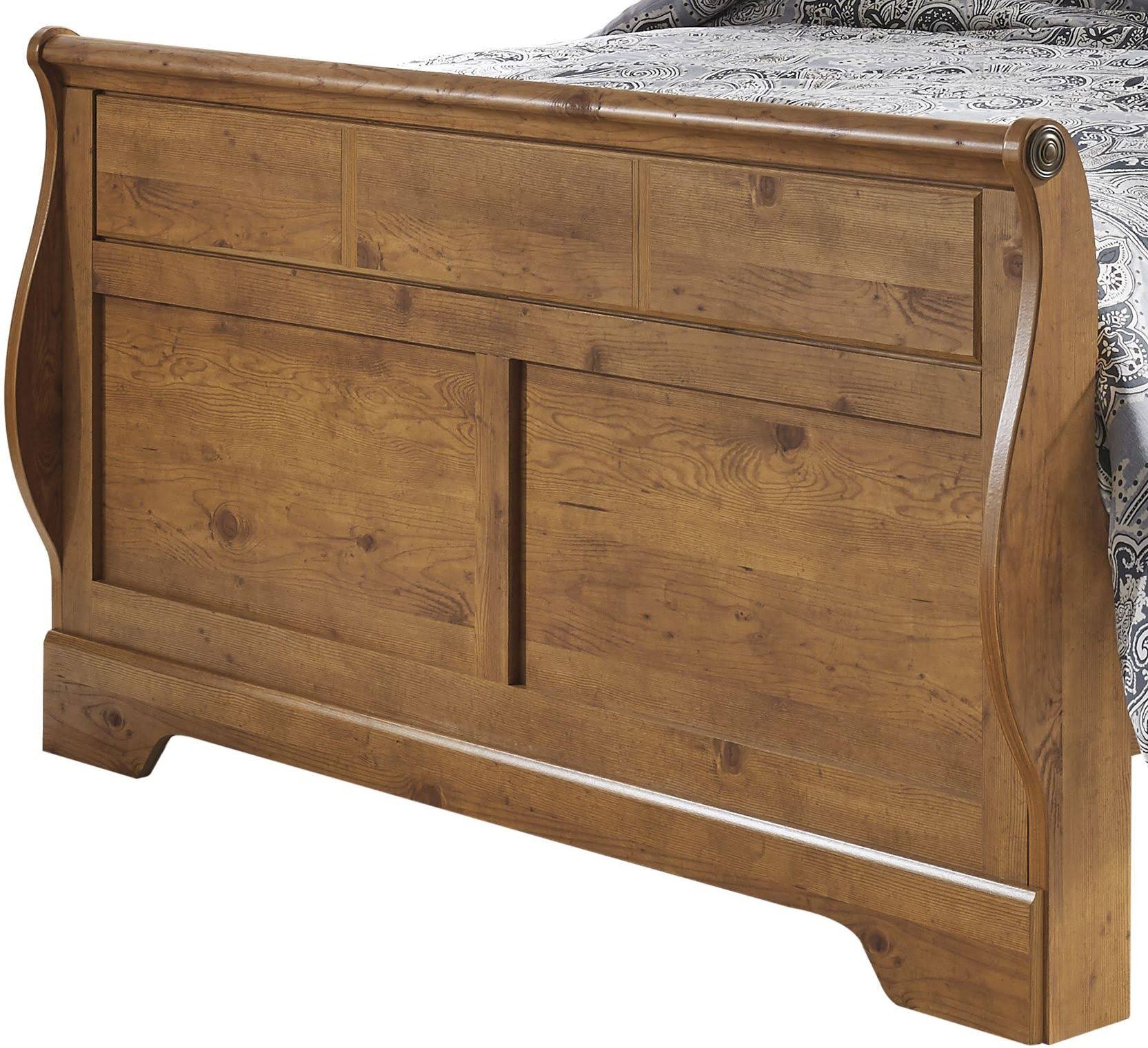 Bittersweet Light Brown Queen Sleigh Bed itusts