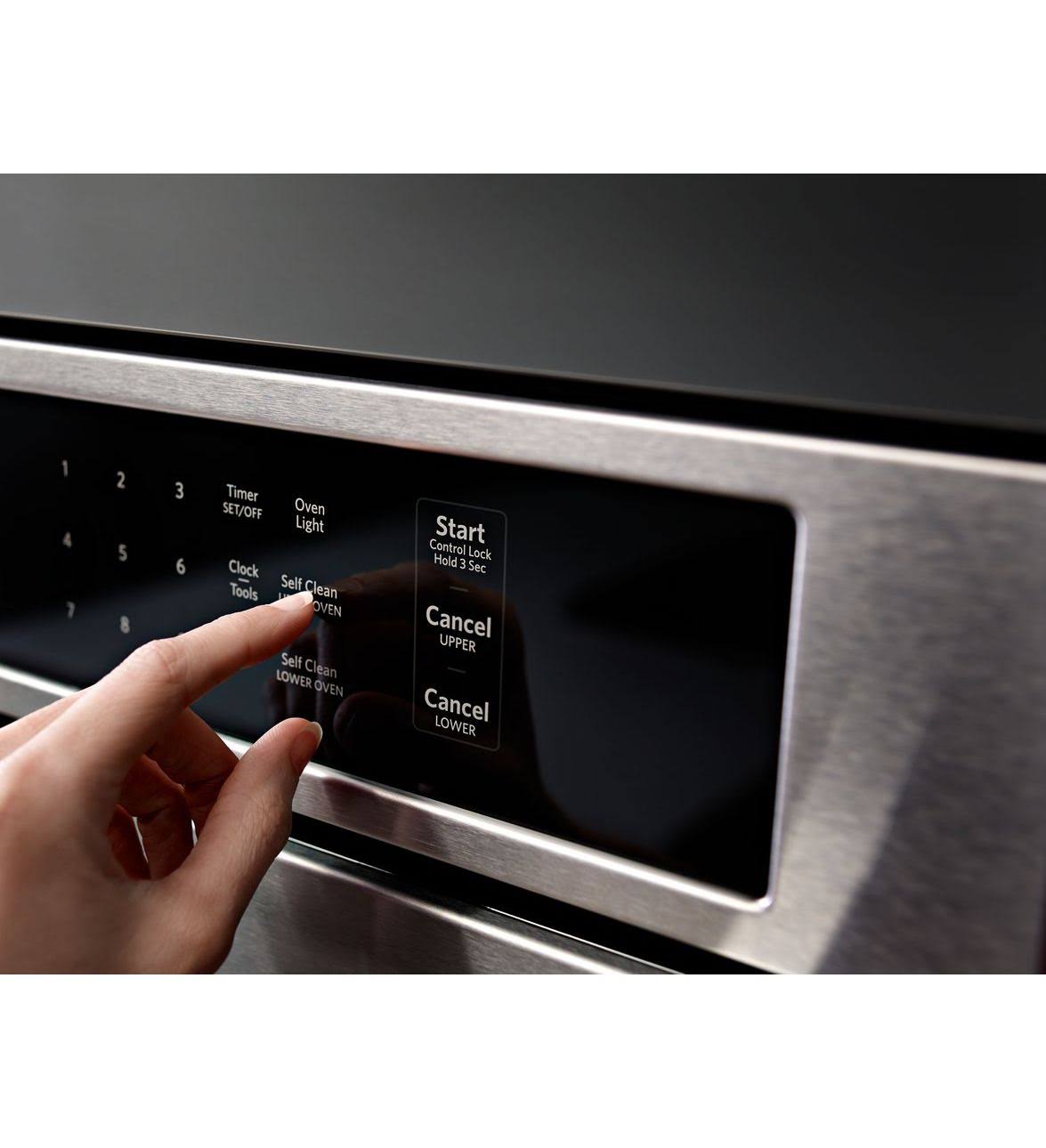 KitchenAid KODE500EBS Wall mounted Electric Convection Double Oven