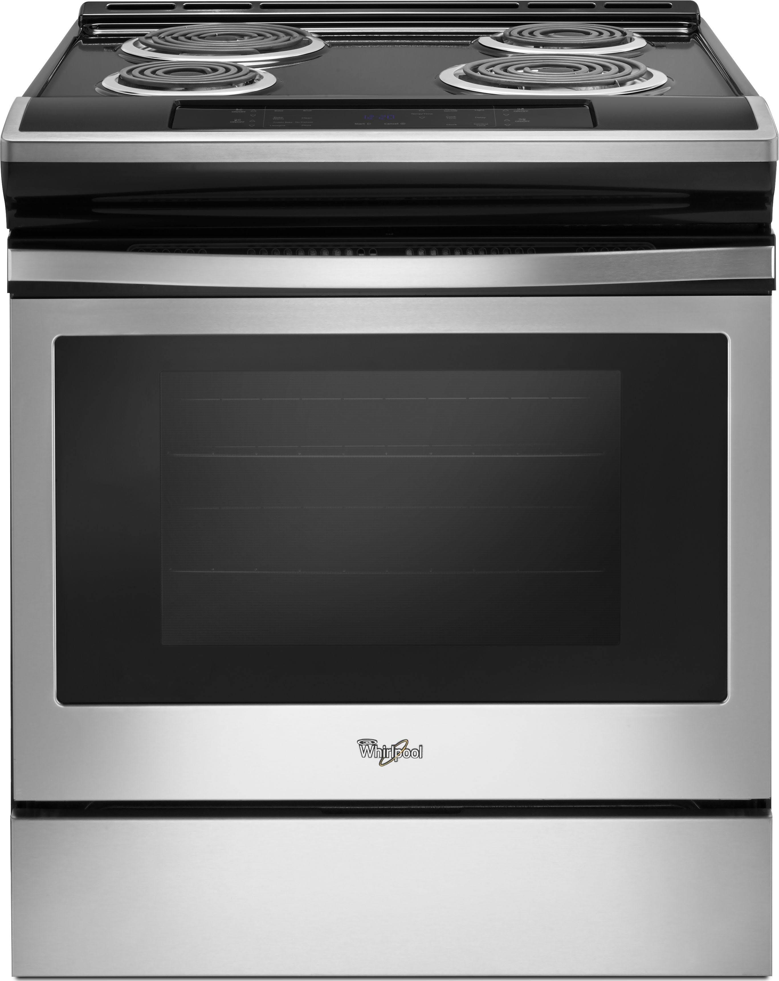 Whirlpool 4.8 Cu. ft. guided Electric Front Control Coil Range itusts