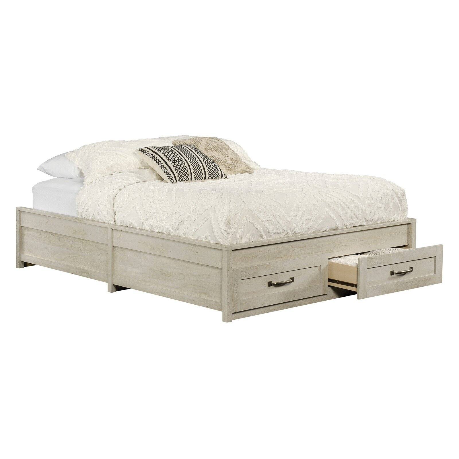 Better Homes & Gardens Modern Farmhouse Queen Platform Bed with Storage