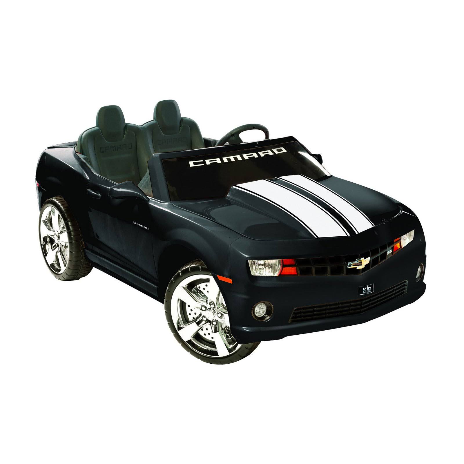 Kid Motorz Black 2Seater Chevrolet Racing Camaro itusts