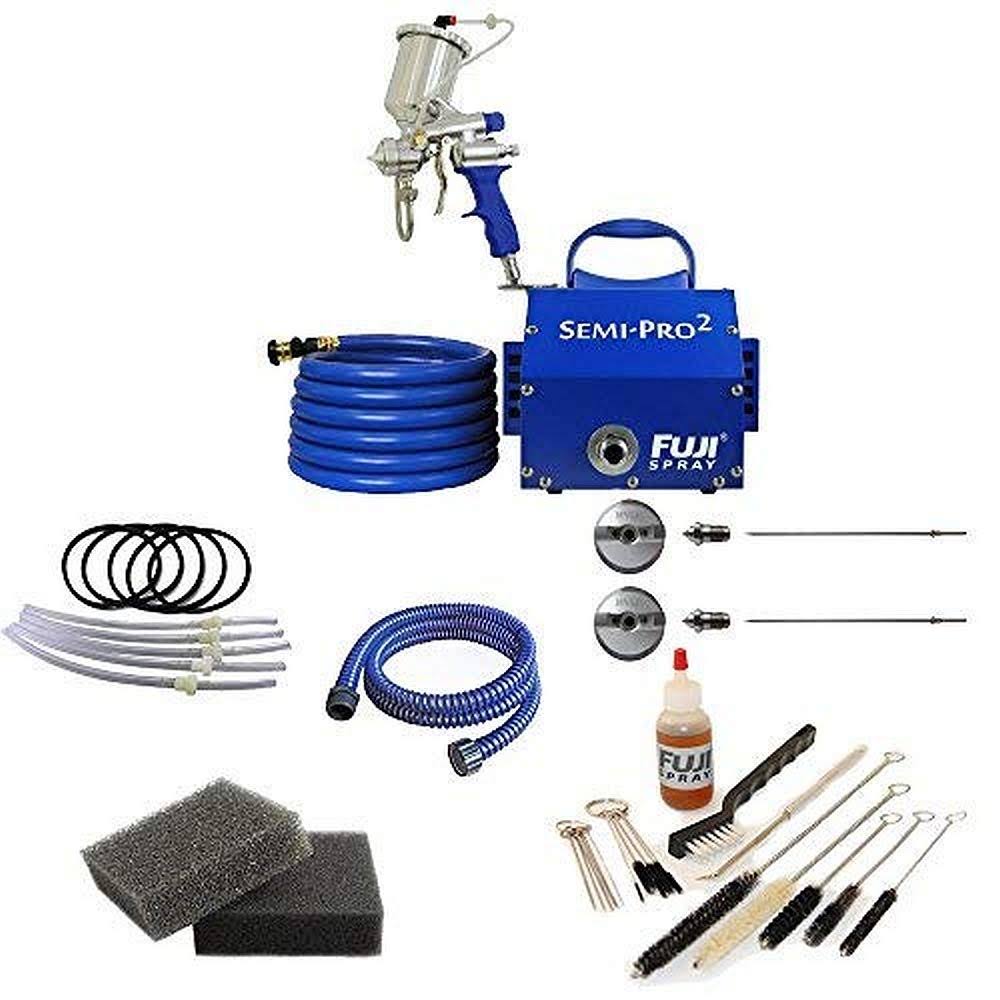 Fuji Spray Semi-Pro 2 Gravity HVLP Spray System + Pro Accessory Kit - atttf