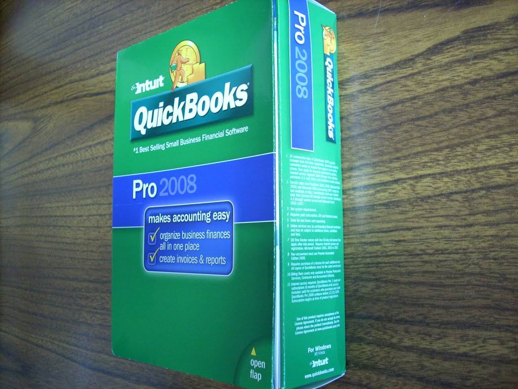 QuickBooks Pro 2008 Box Pack itusts