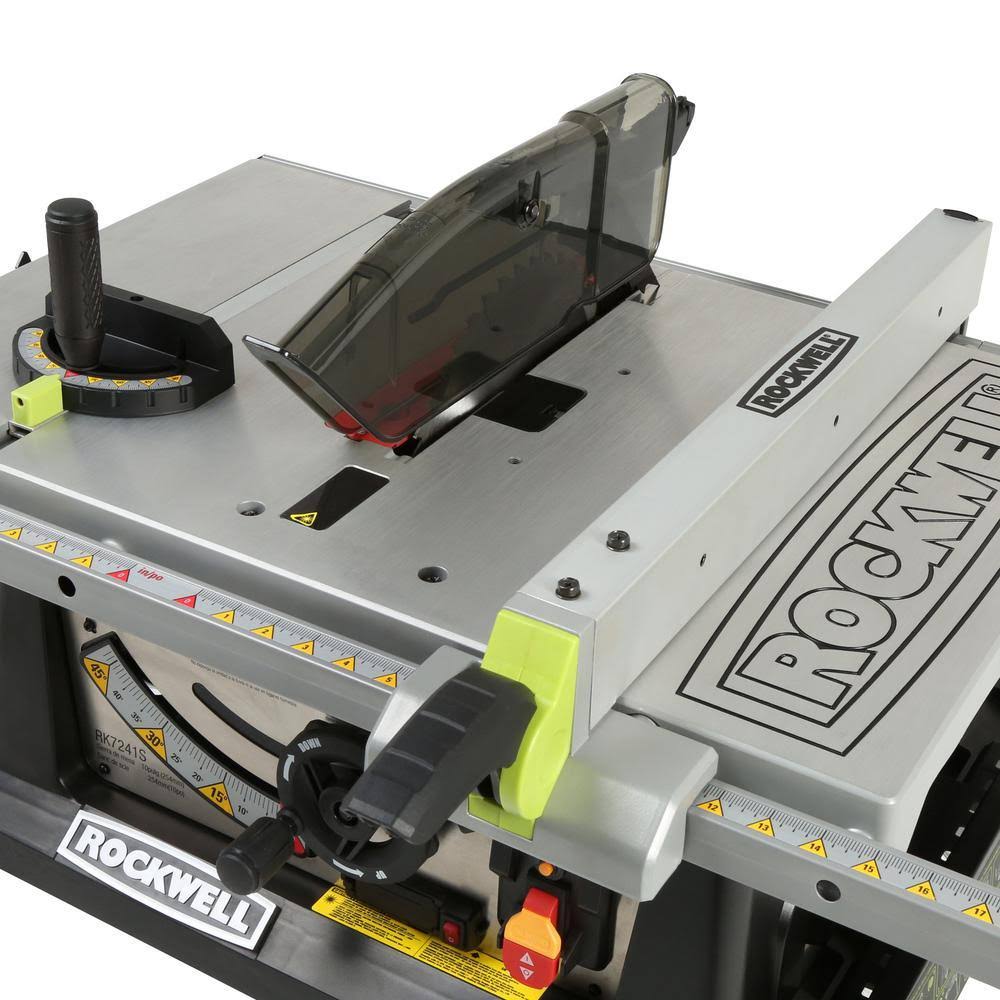 Rockwell Rk7241S 15 Amp 10 in. Table Saw with Laser Guide atttf