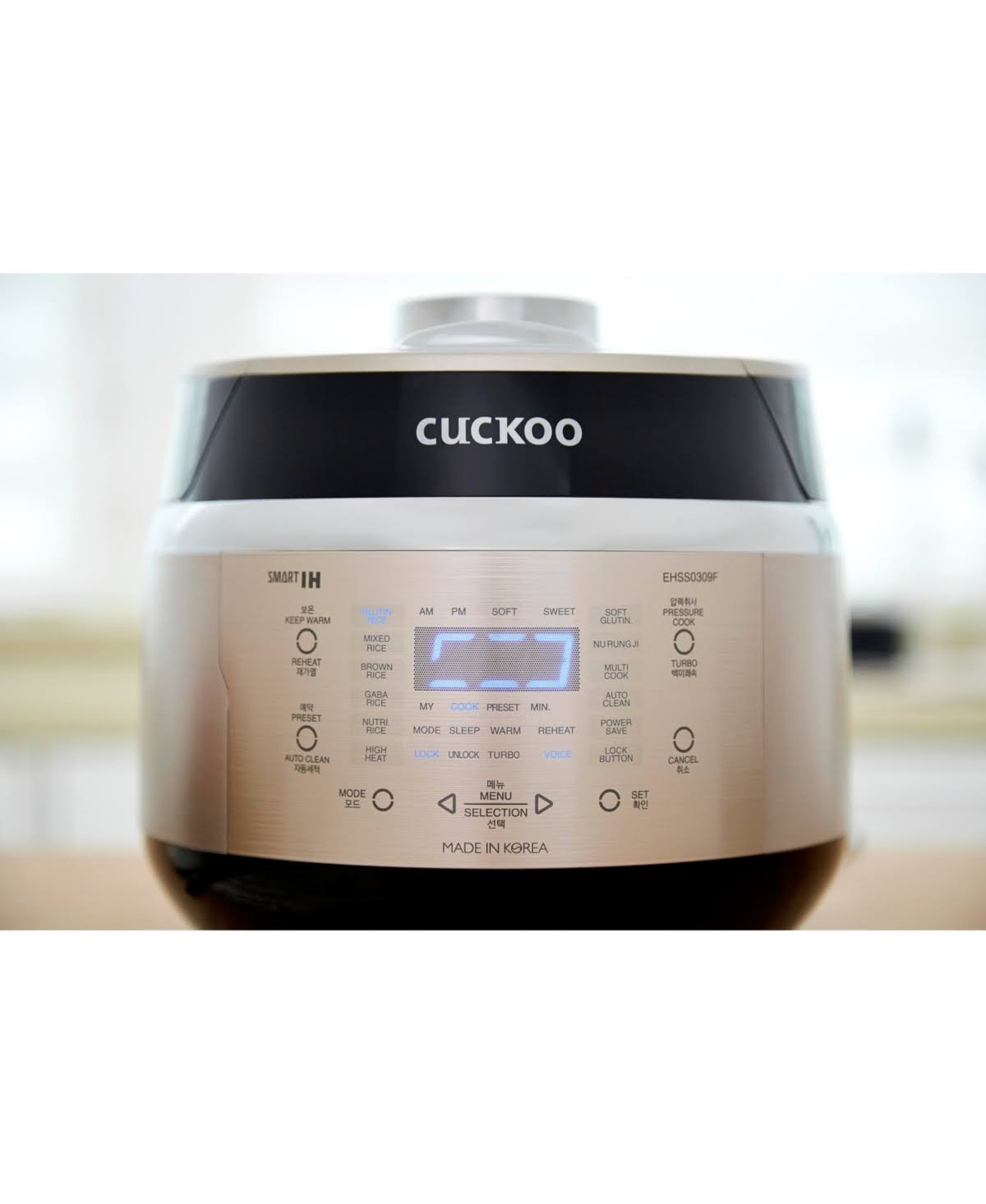 Cuckoo Electronics 3Cup Induction Heating Pressure Rice Cooker itusts