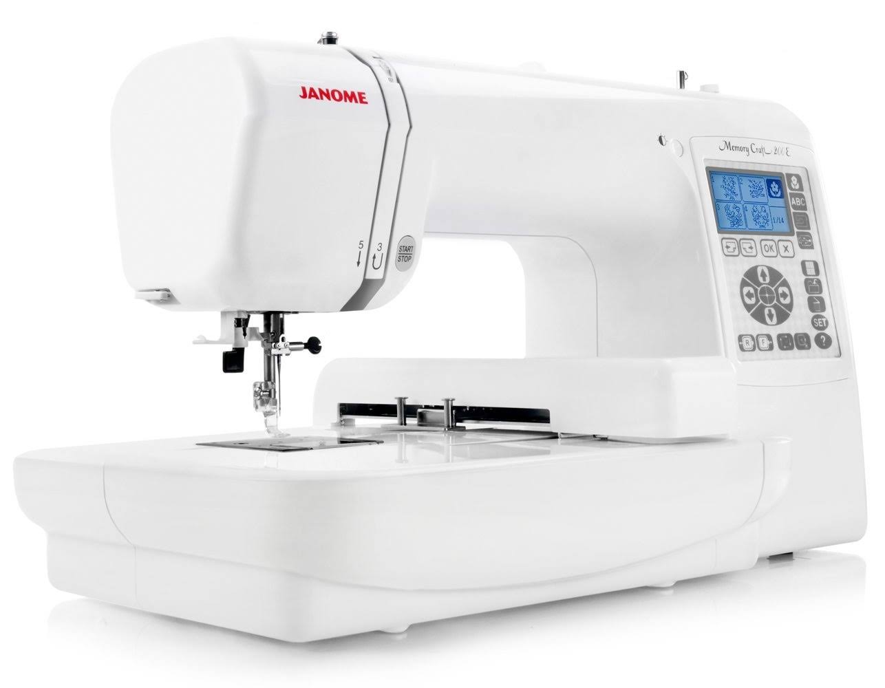 Janome Memory Craft 200E Embroidery Machine atttf