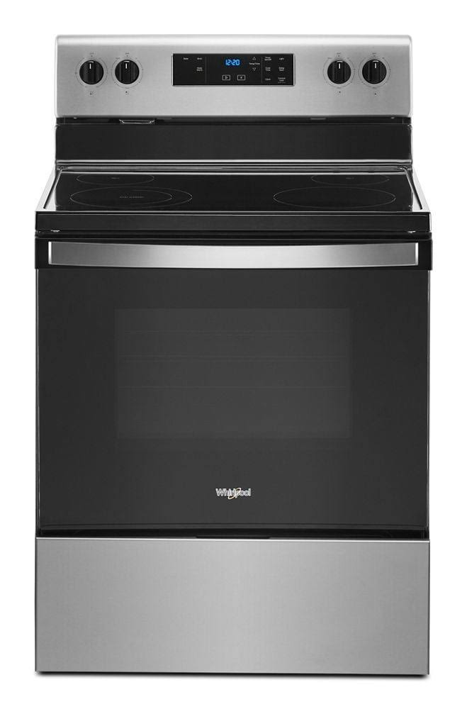 Whirlpool 5.3 Cu. ft. Electric Range with Keep Warm Setting. WFE320M0JS