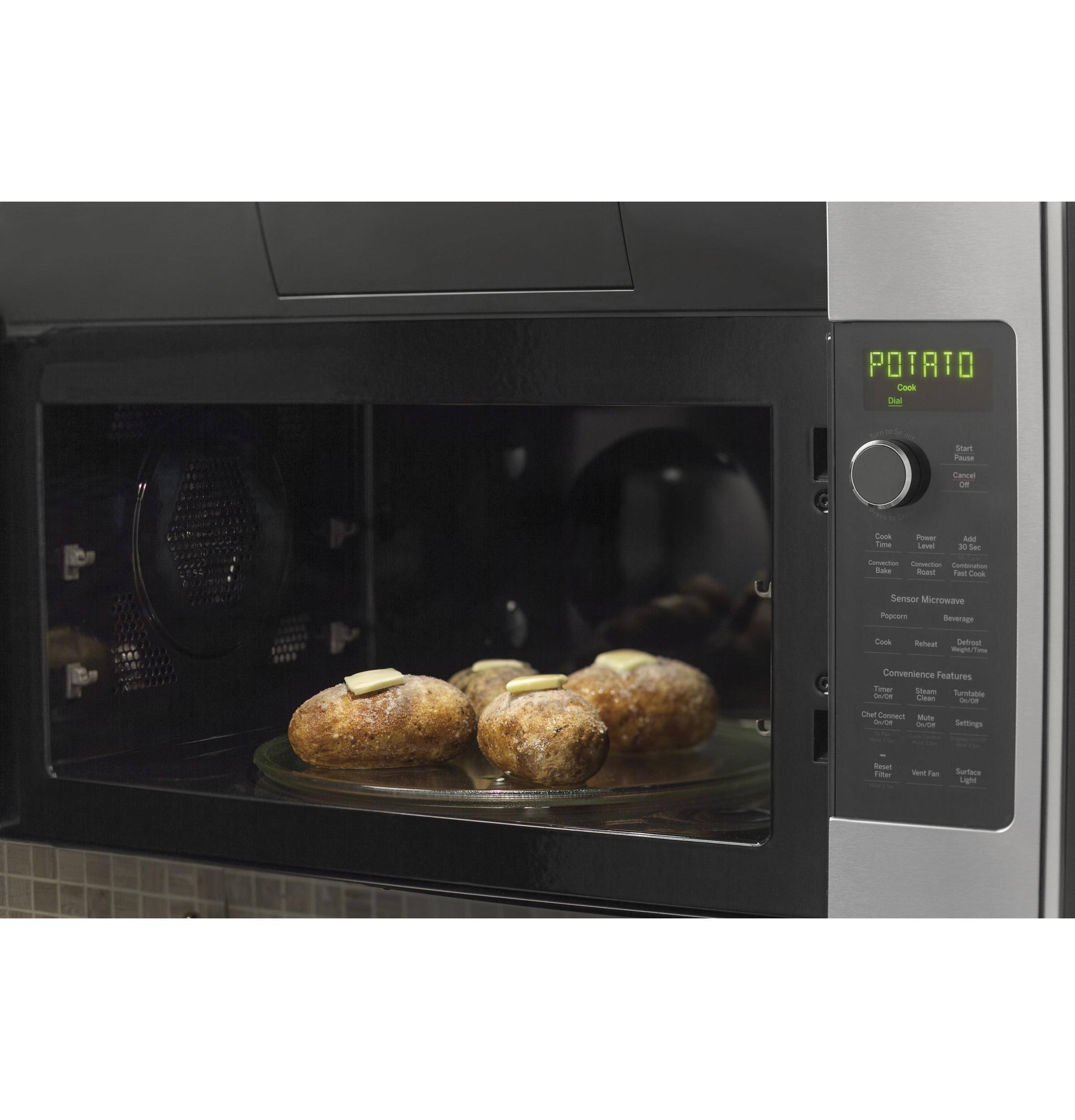 GE Profile PVM9179SKSS 950W BuiltIn Convection Microwave 1.7 cu ft