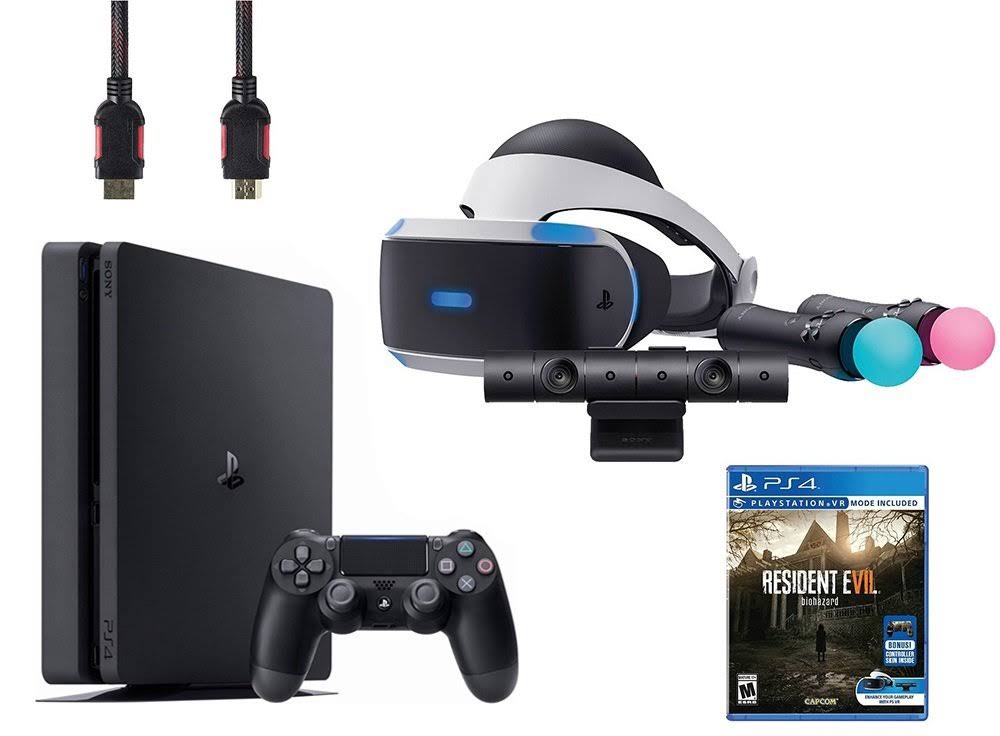 PlayStation VR Bundle 5 ItemsVR Headset,Playstation Camera,PlayStation