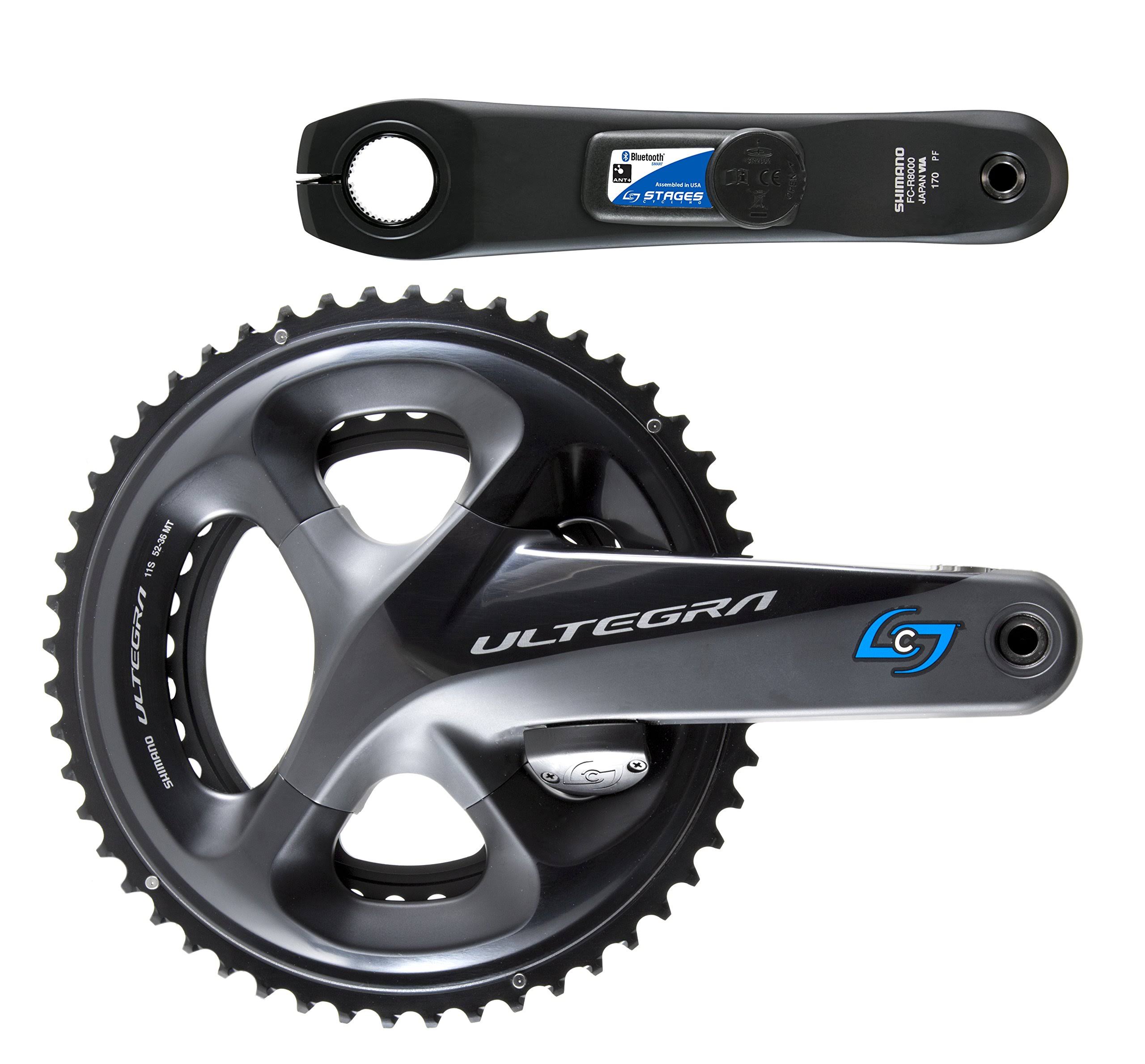 stages ultegra r8000 power lr power meter crankset