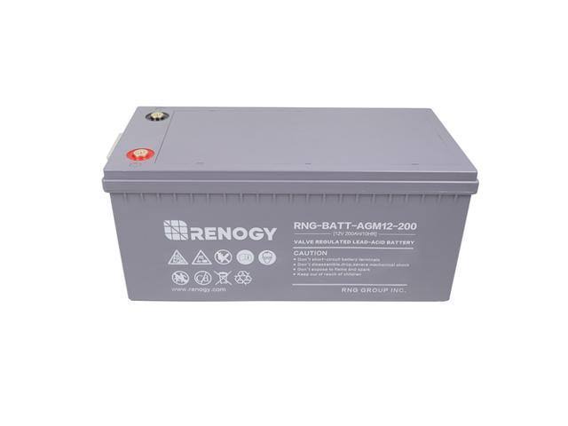 Renogy Deep Cycle Agm Battery 12 Volt 200ah Atttf 8233