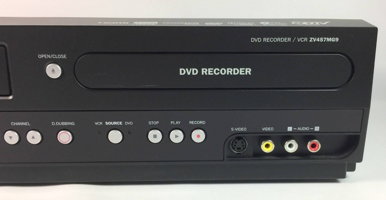 Magnavox ZV457MG9 DVD Recorder/VCR Combo atttf