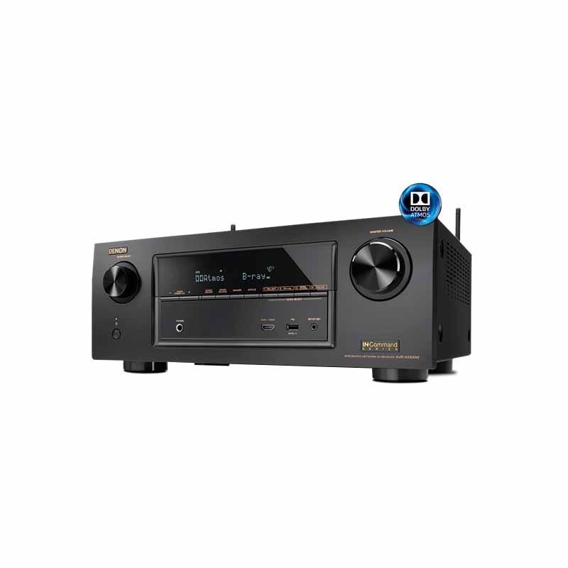 Denon AVR X2200W 7.2 Channel AV Network Receiver Black atttf