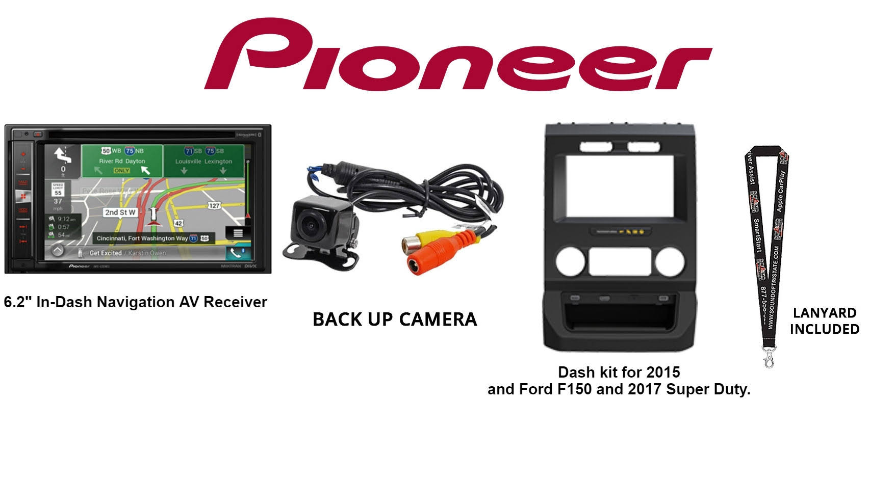 Pioneer AVIC5201NEX w/ Back Up Camera & iDatalink KITFTR1 atttf