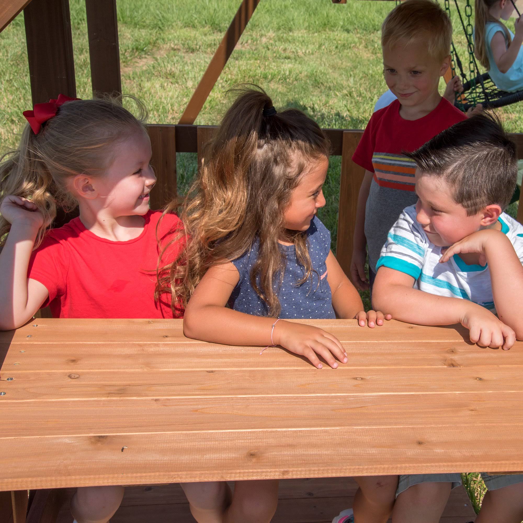 Backyard Discovery Skyfort Elite Swing Set itusts