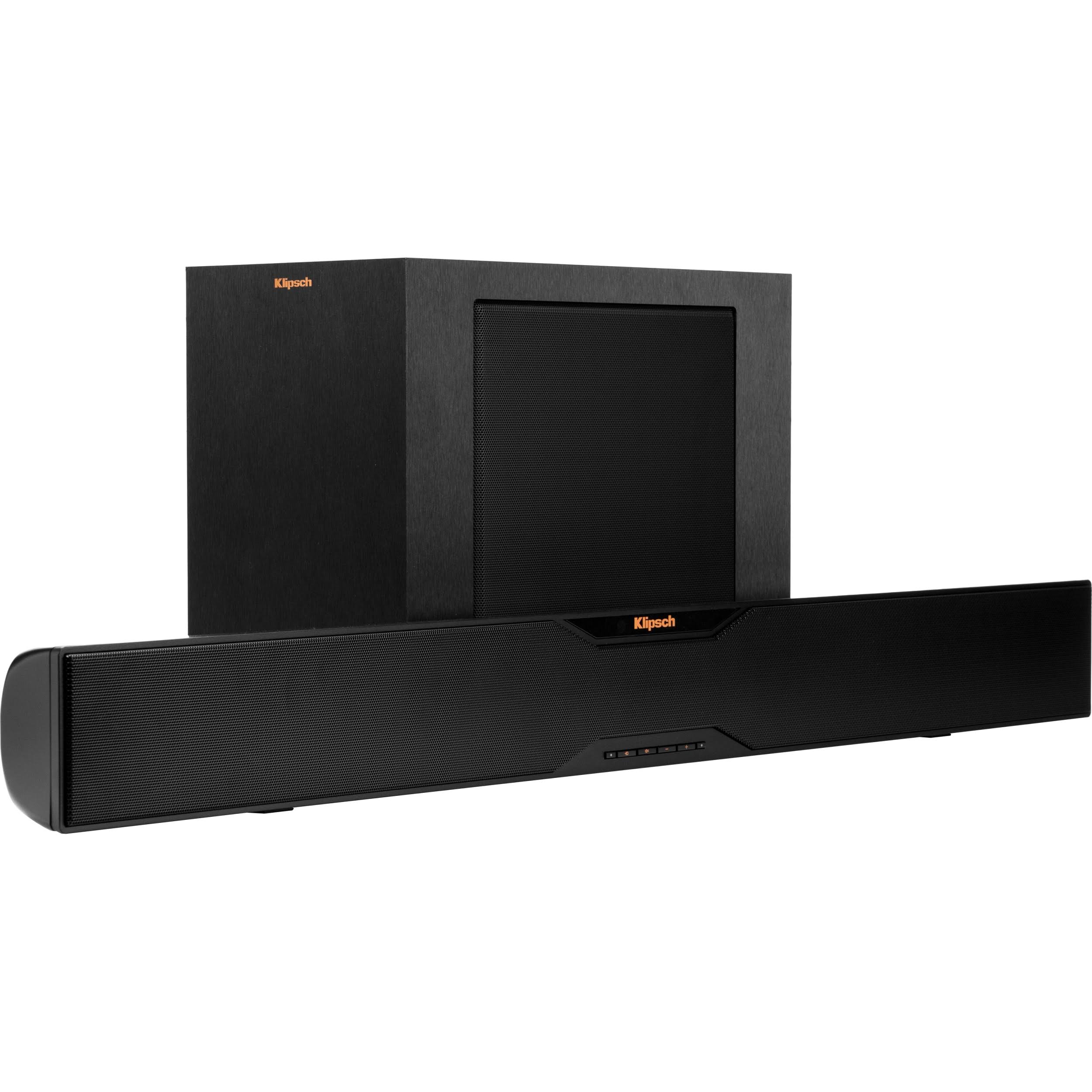 Klipsch Reference Series R20B Sound Bar System Wireless Brushed