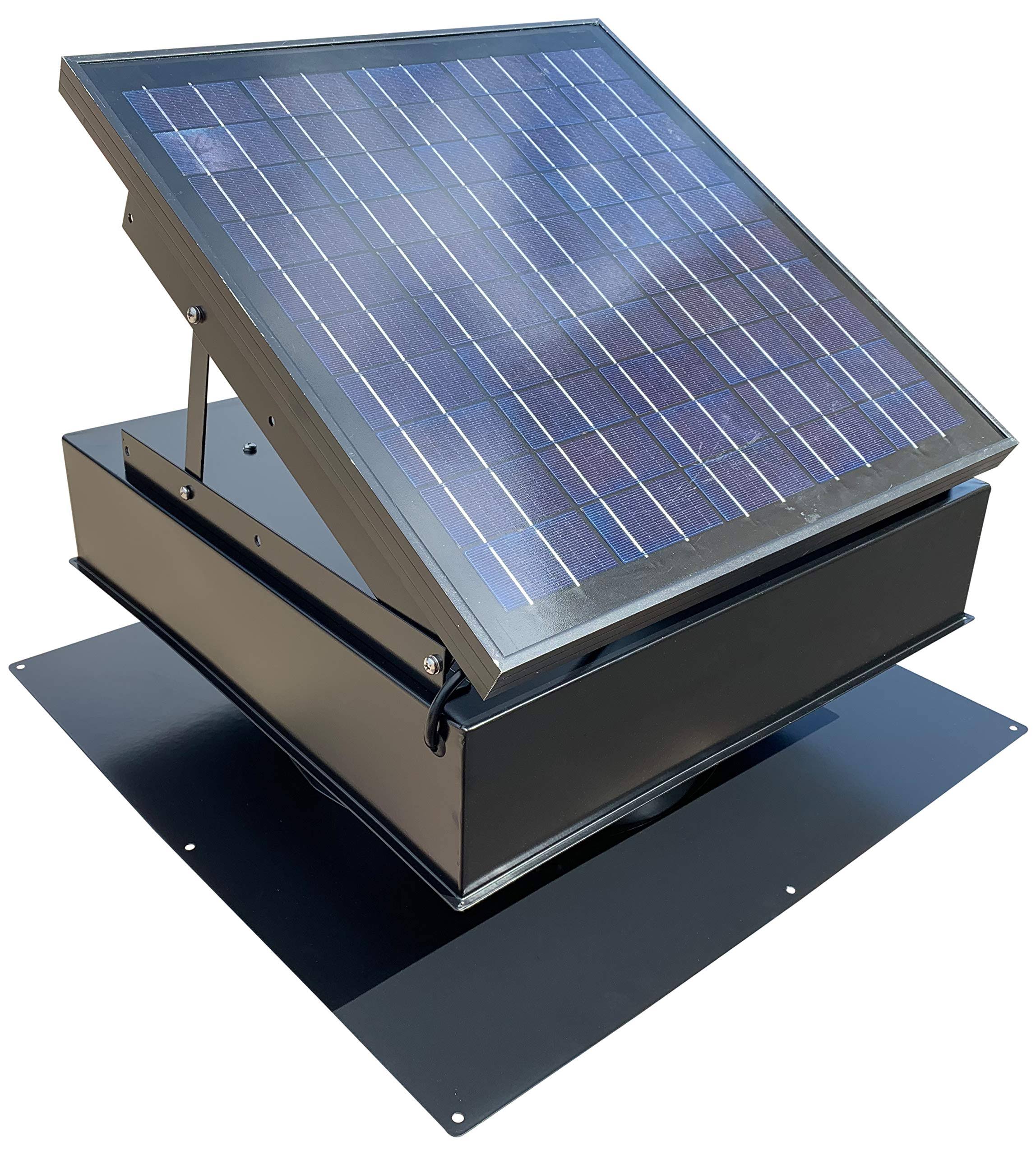 Remington Solar Attic Fan 30Watt Black itusts