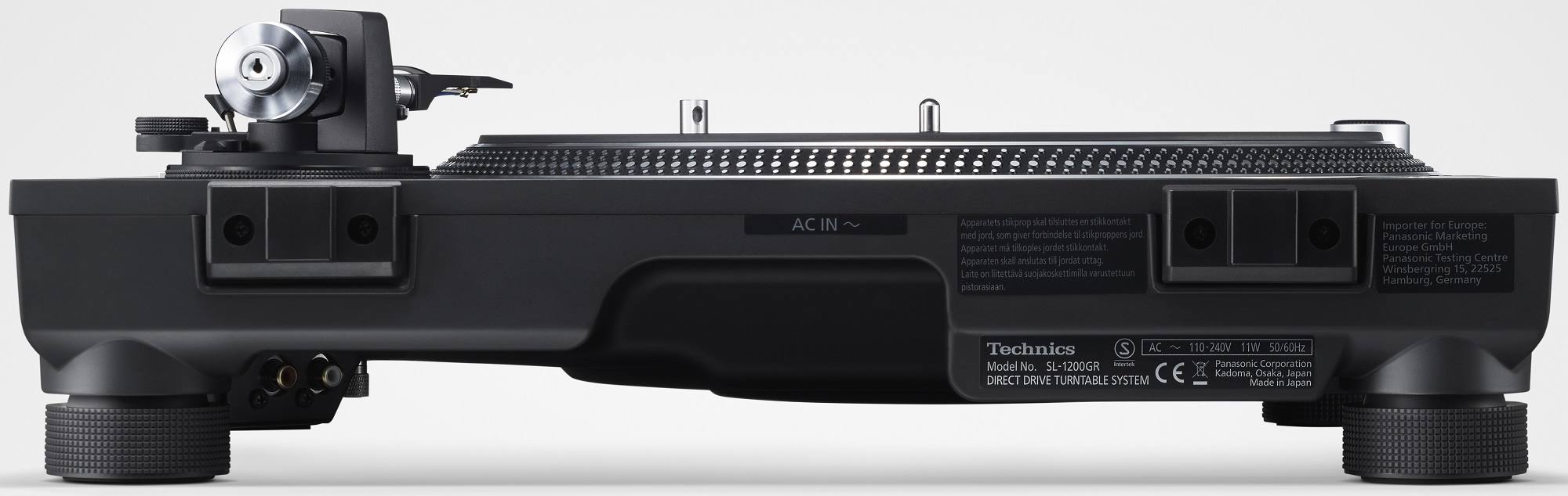 Technics SL1210GR Direct Drive Turntable System atttf