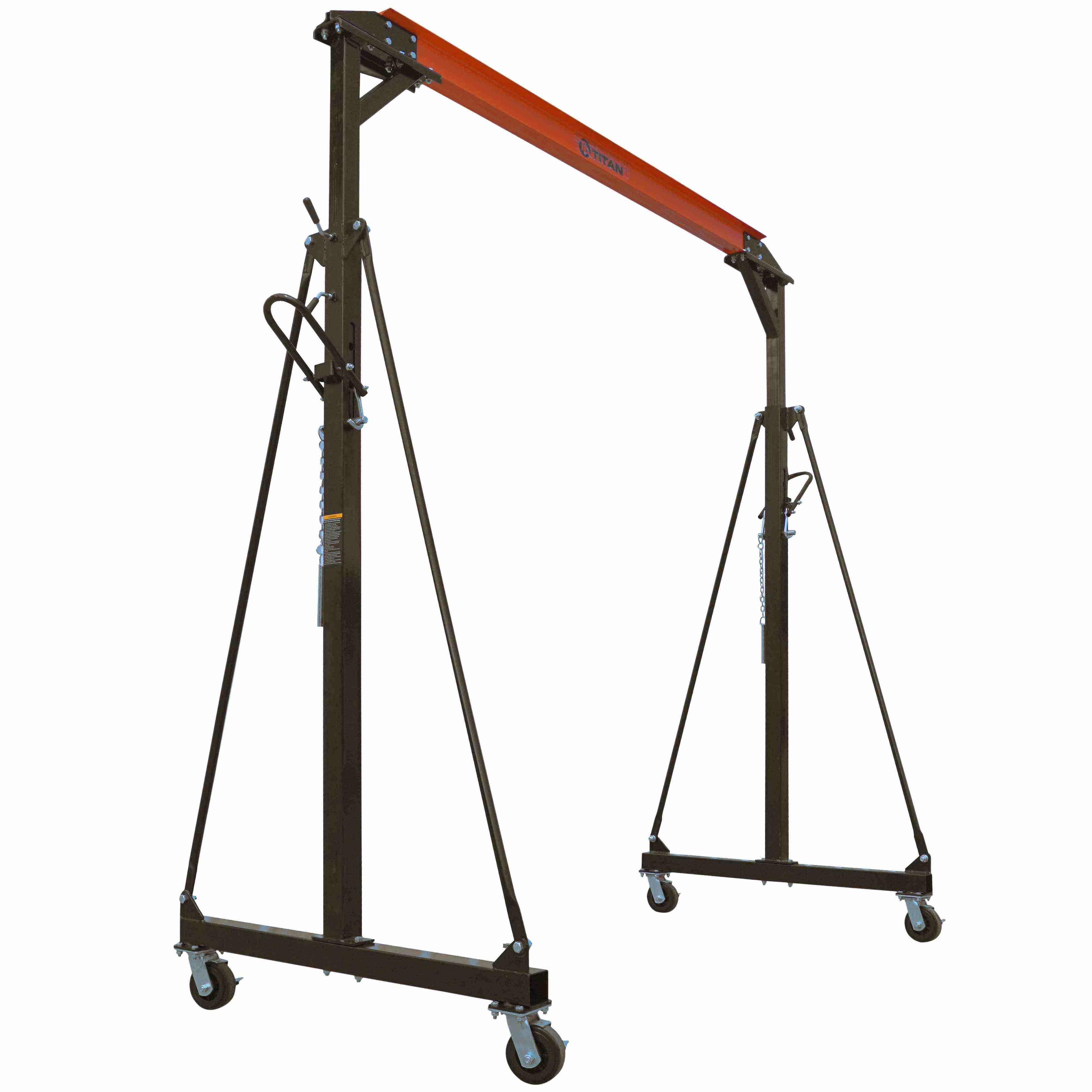 Titan Attachments Titan Adjustable Gantry Crane 2000 lb Capacity itusts