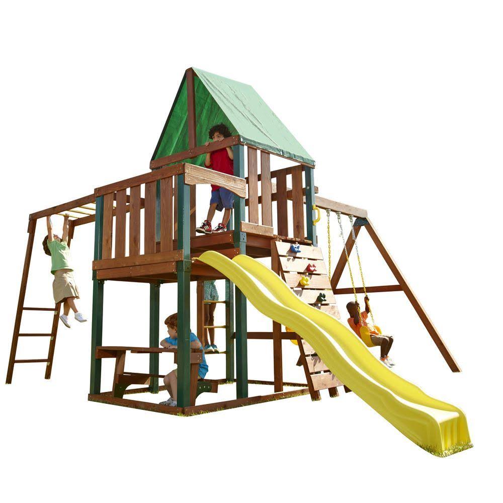 SwingNSlide 8243 Chesapeake Complete Ready to Build Swing Set itusts