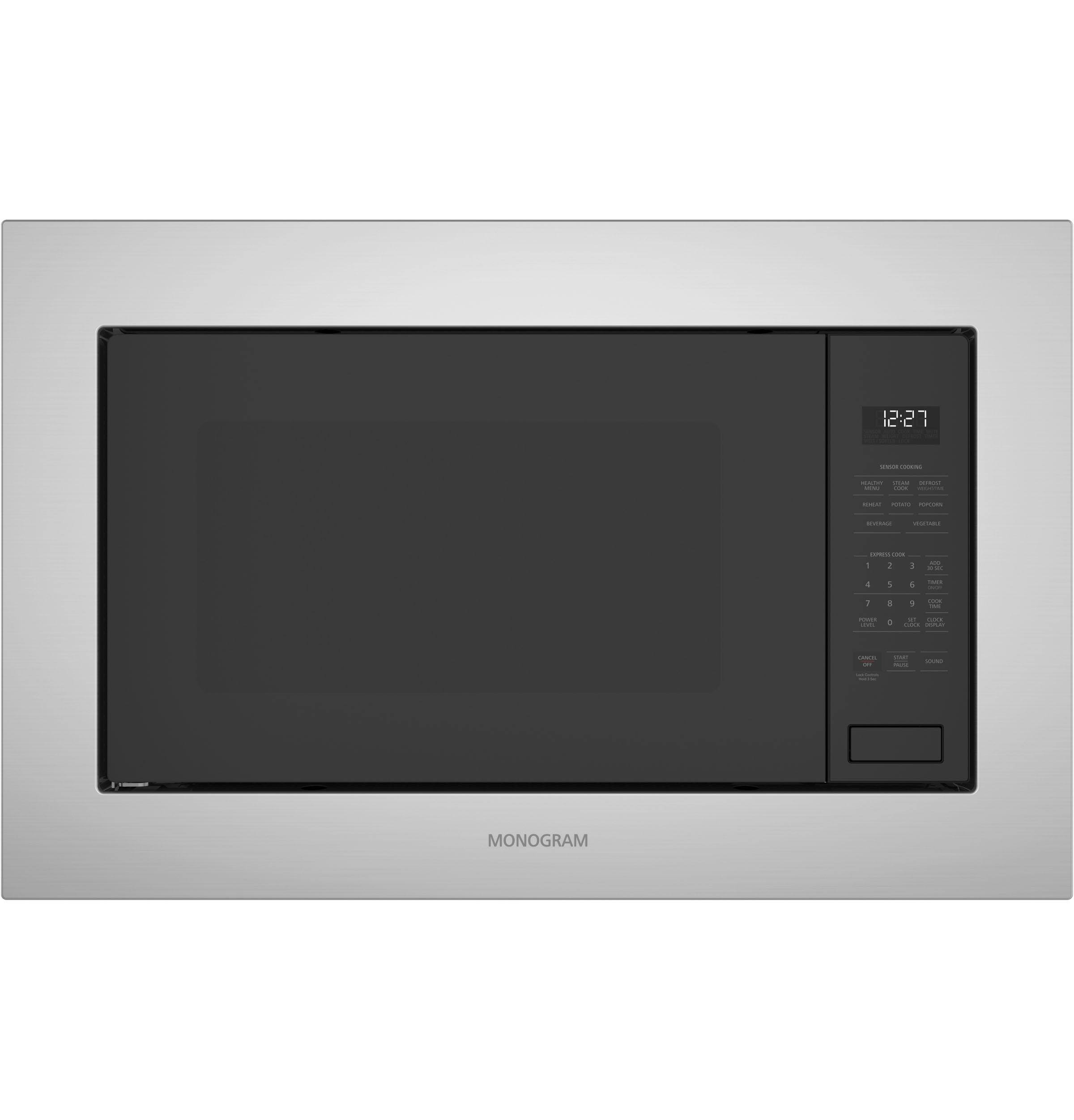 Monogram ZEB1227SLSS 1100W BuiltIn Microwave 2.2 cu ft Stainless