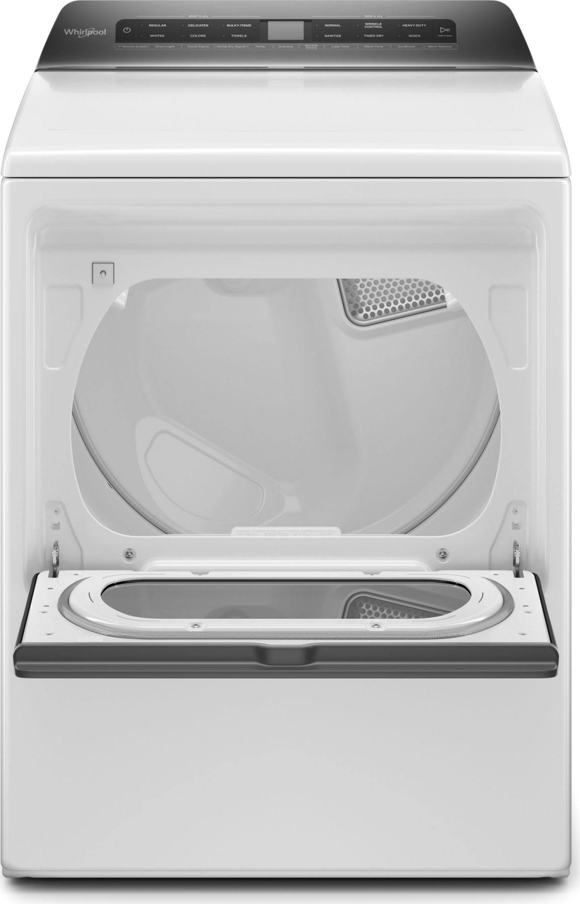 Whirlpool WED6120HW 7.4 Cu. ft. Smart Capable Top Load Electric Dryer White itusts