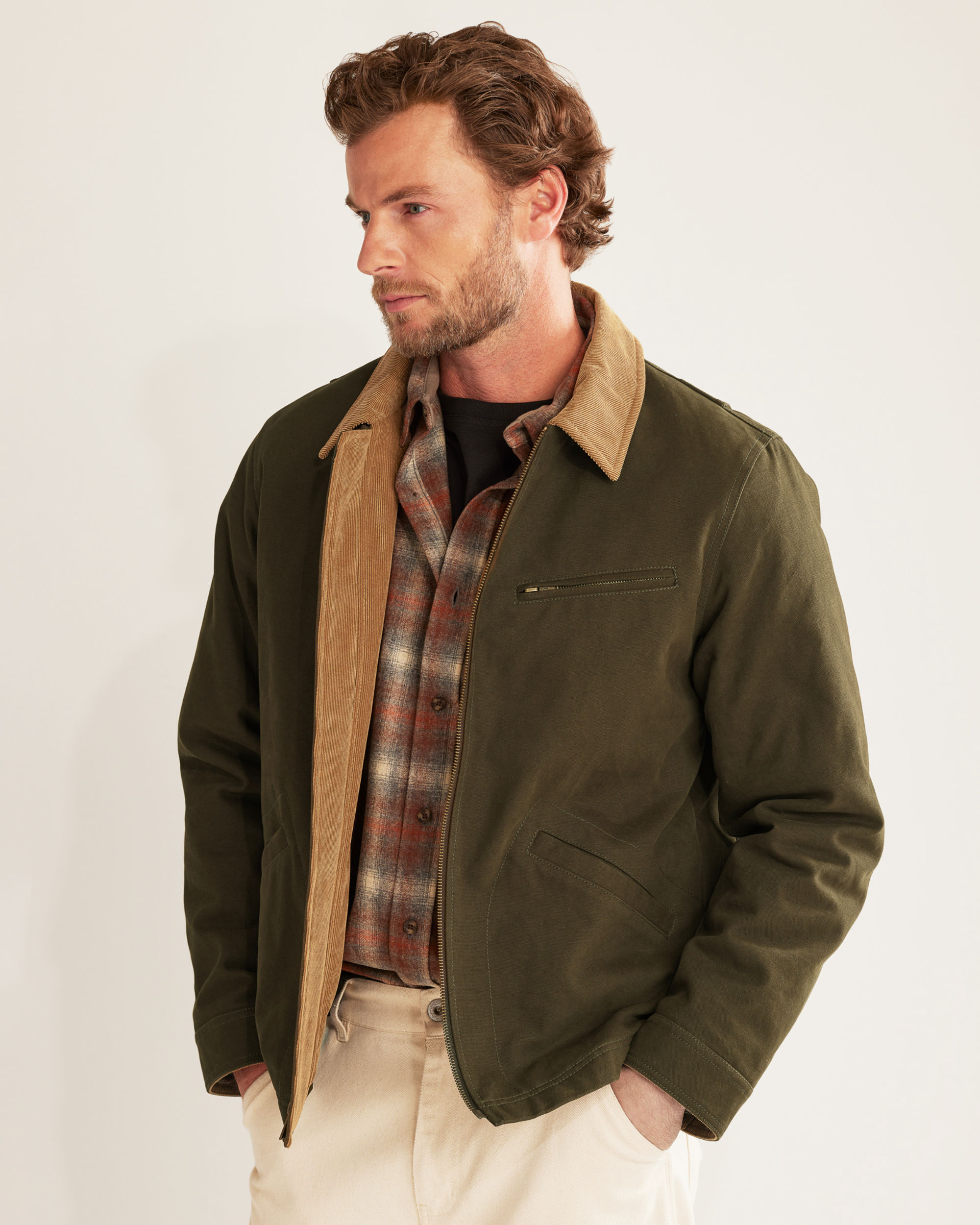 MEN'S TAHOMA CANVAS TRUCKER JACKET