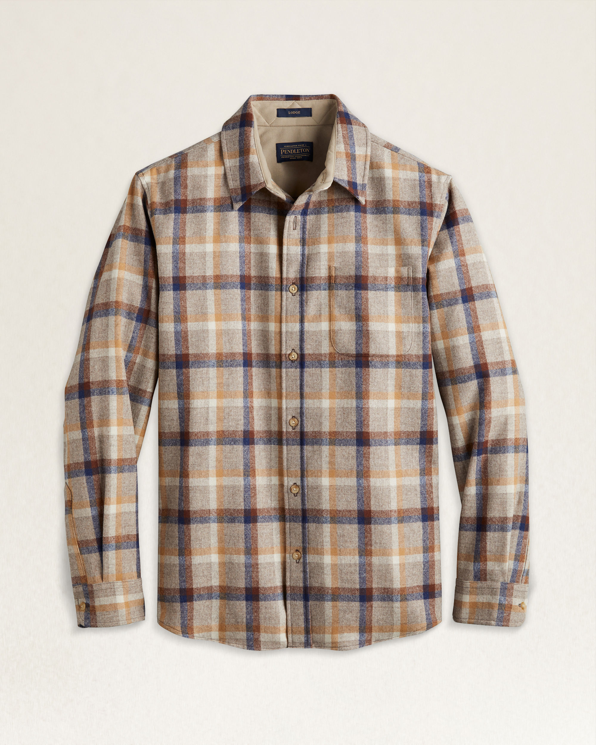 MEN'S PLAID LODGE SHIRT