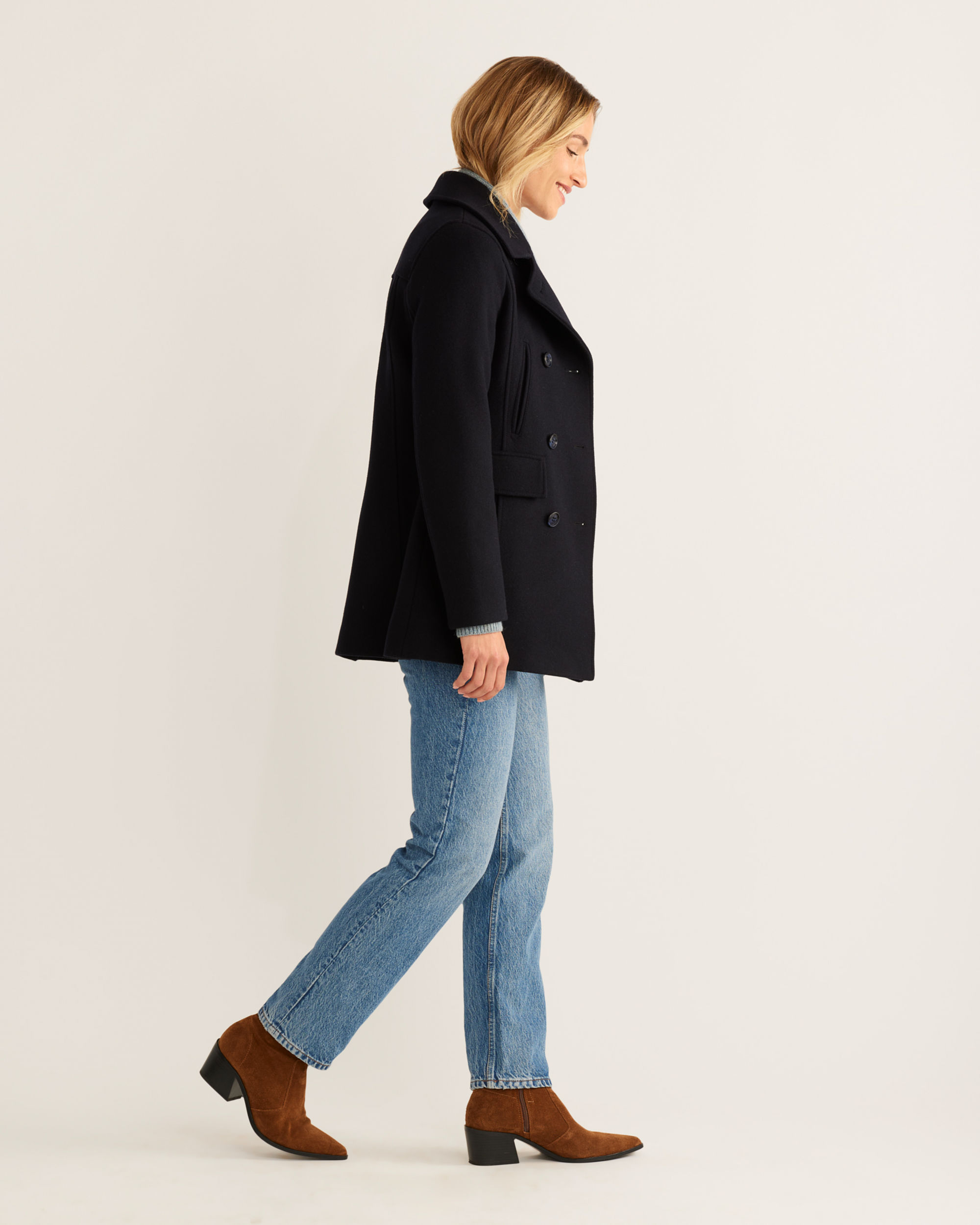 WOMEN'S PEACOAT