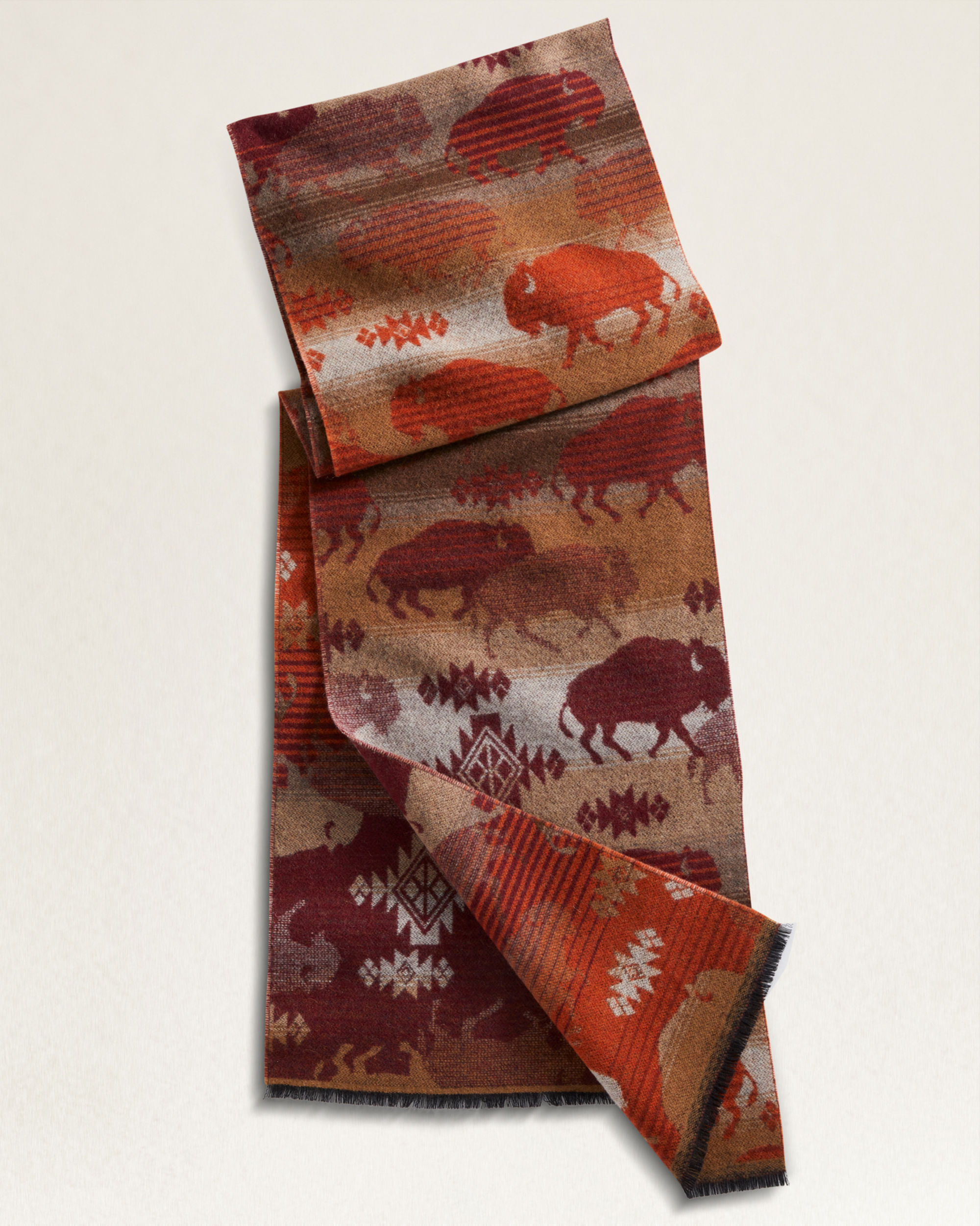 PRAIRIE RUSH HOUR WOOL SCARF