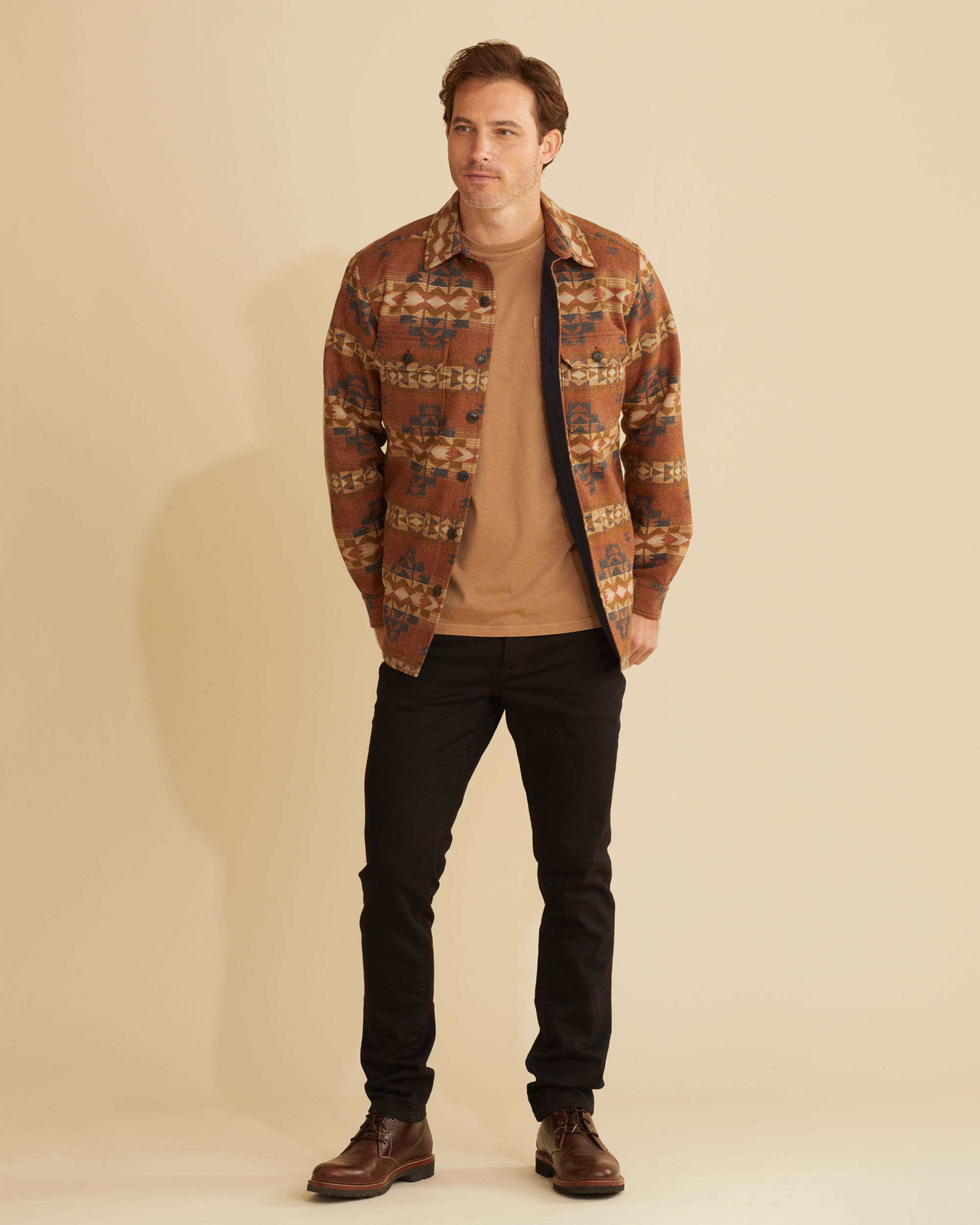 MEN'S DESERT DAWN QUILTED SHIRT JACKET
