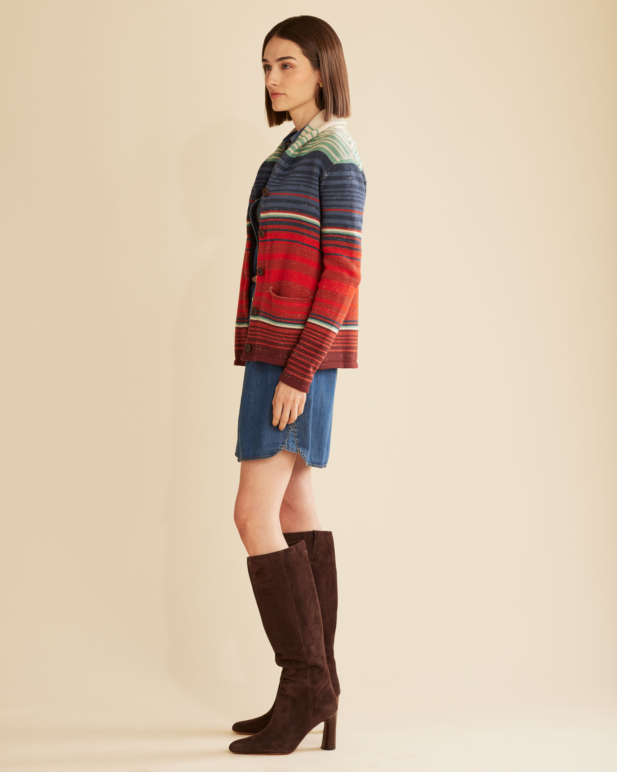 WOMEN'S LONE PINE COTTON CAMP CARDIGAN