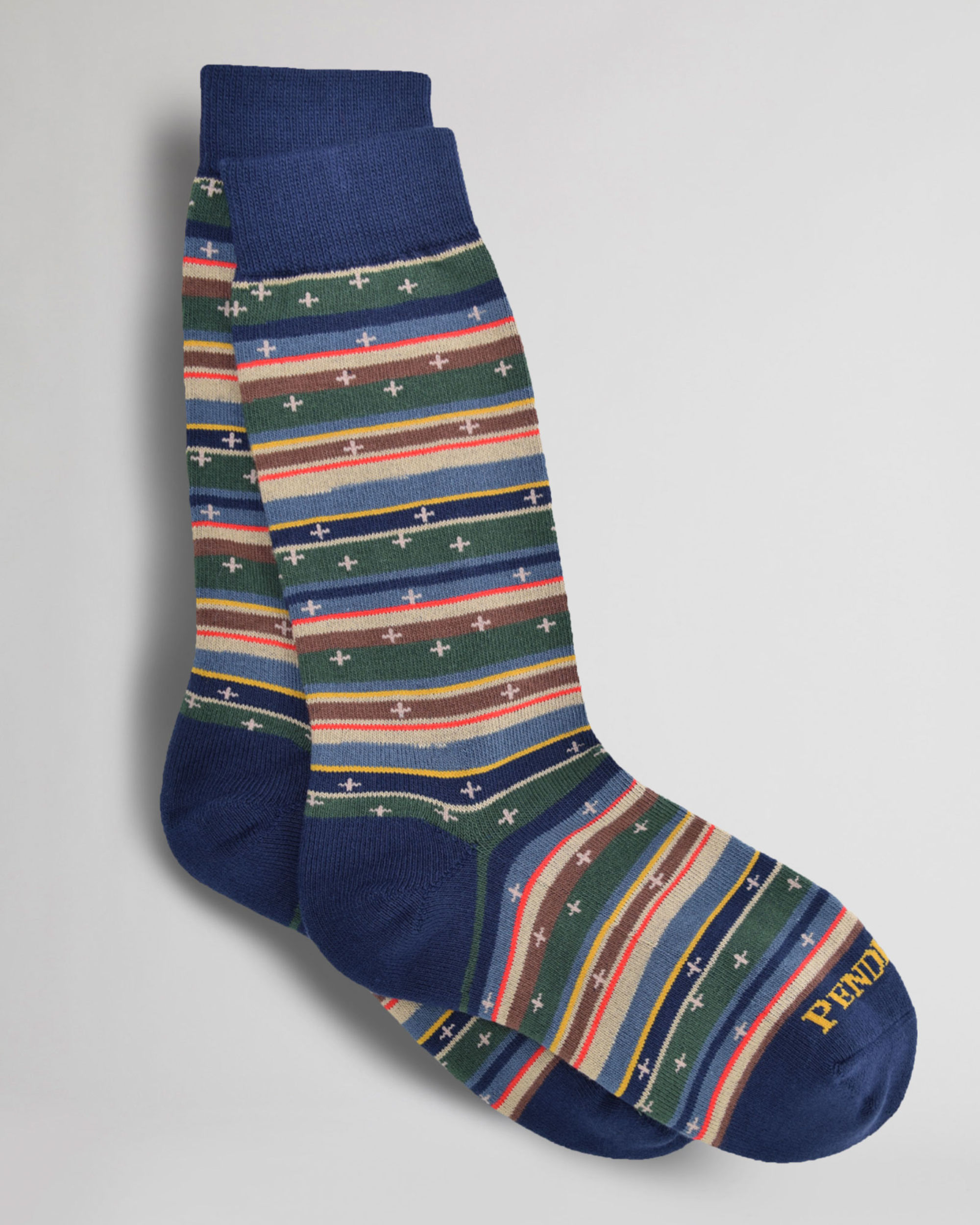 BRIDGER STRIPE CREW SOCKS