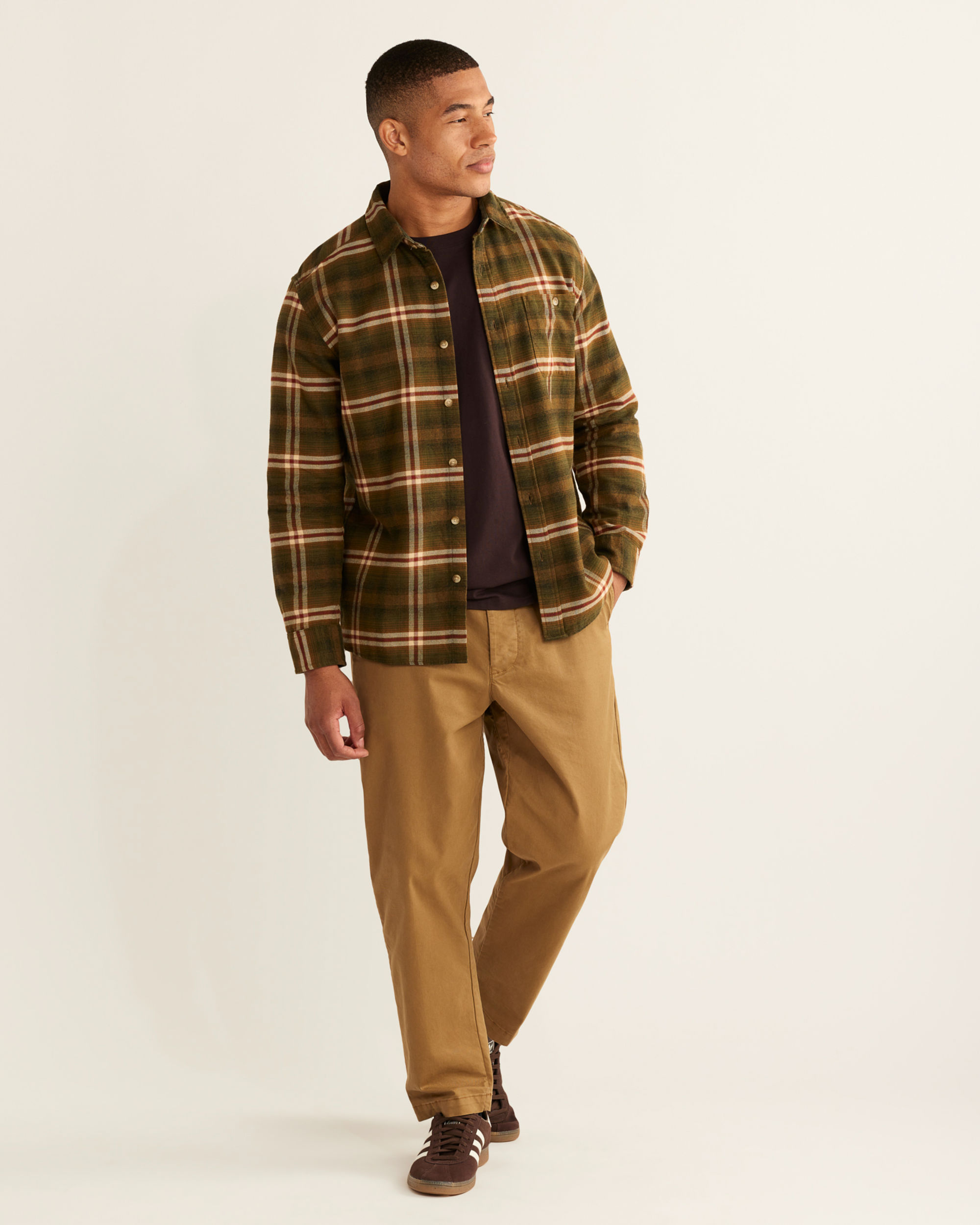 MEN'S FREMONT DOUBLE-BRUSHED FLANNEL SHIRT
