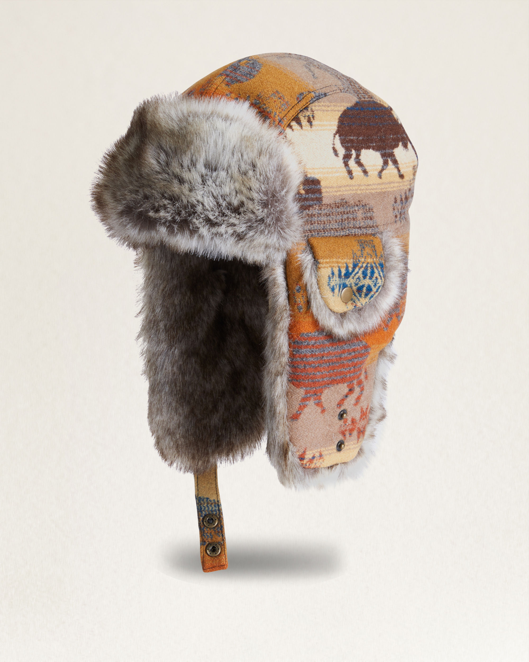 WOOL TRAPPER HAT