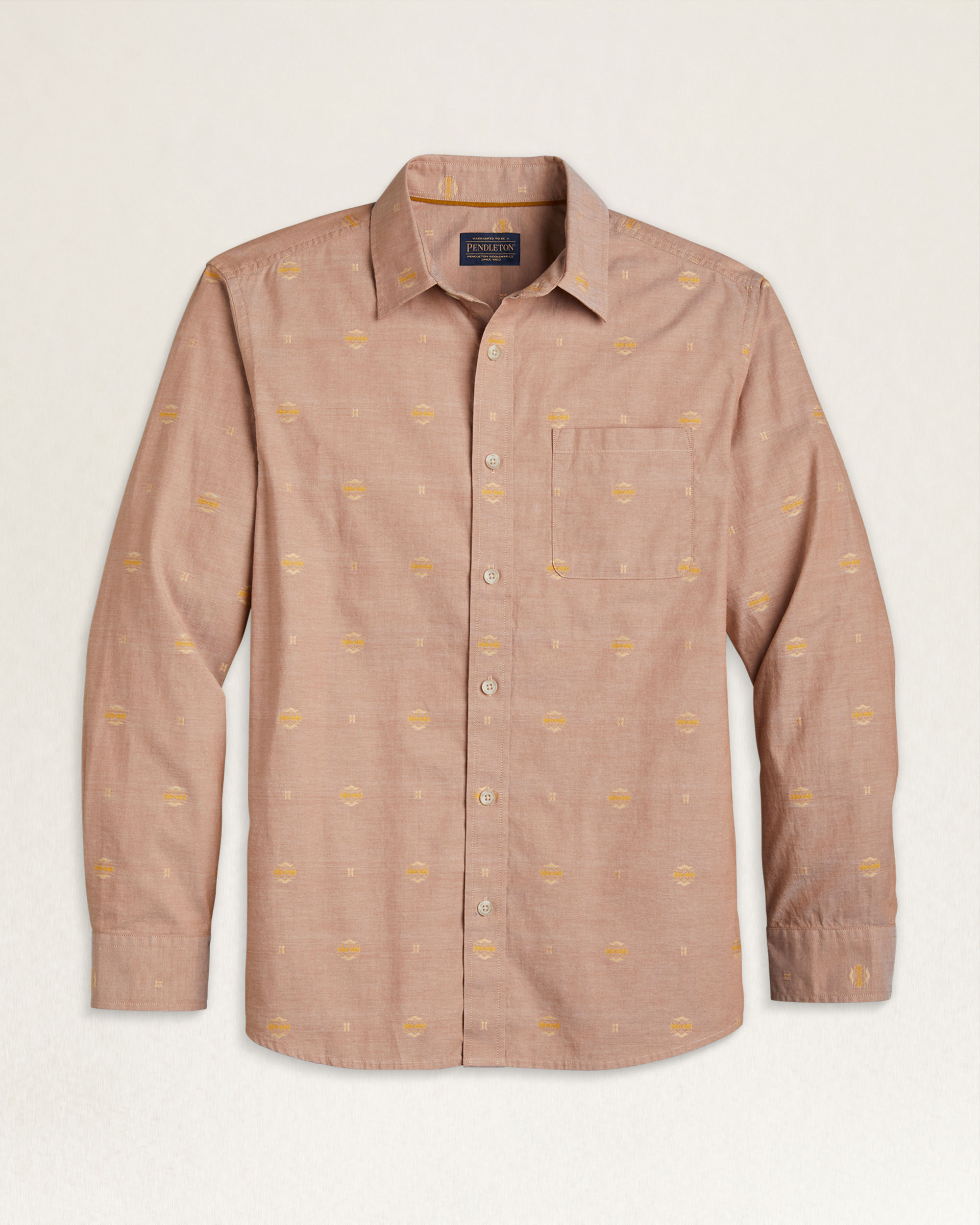 MEN'S LONG-SLEEVE CARSON CHAMBRAY SHIRT