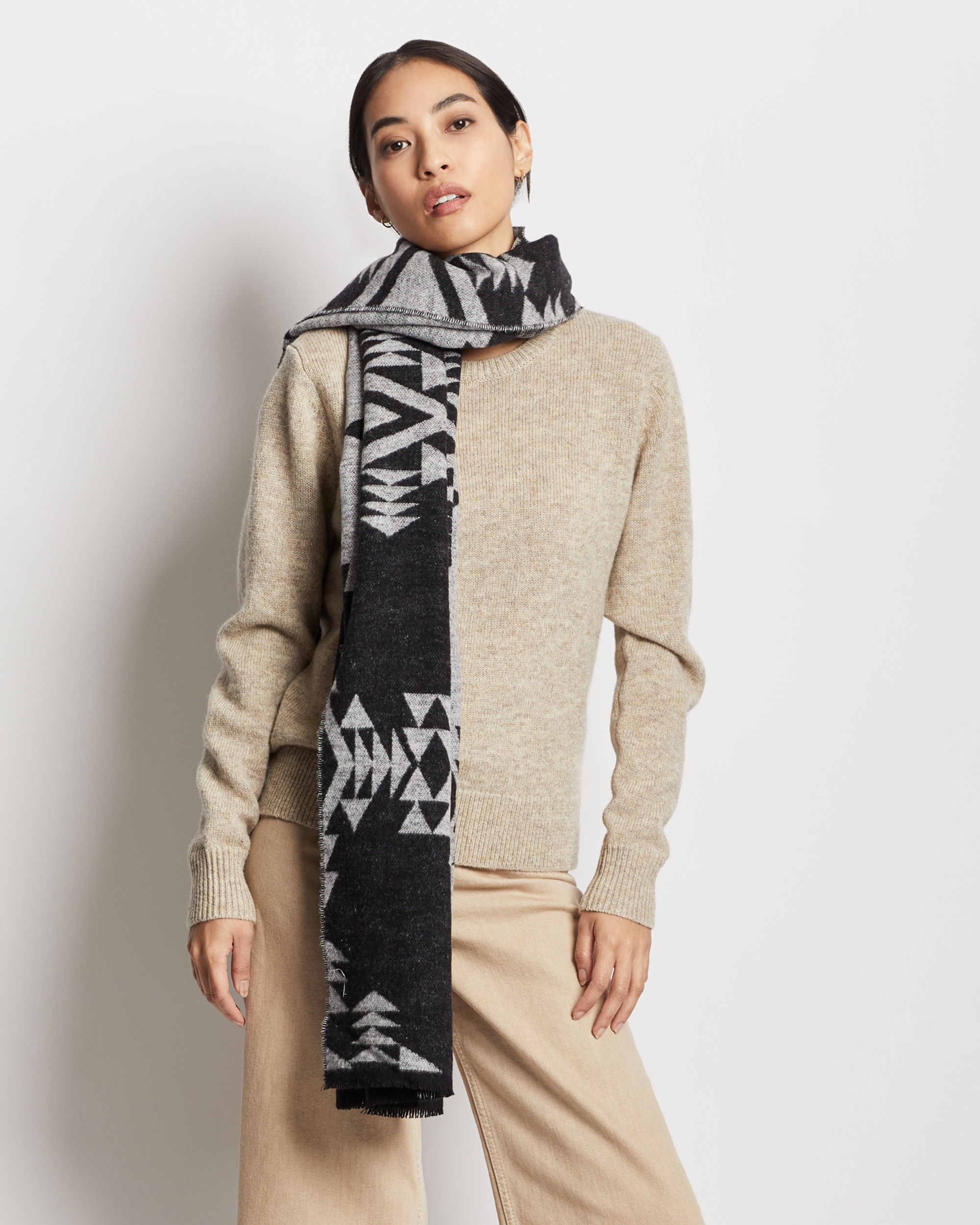 ROCK POINT OVERSIZED COTTON WRAP
