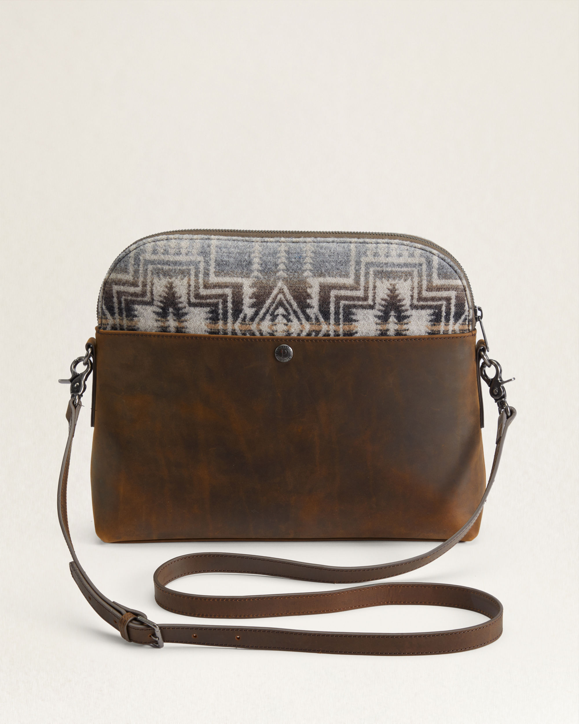 HARDING STAR WOOL/LEATHER CROSSBODY BAG