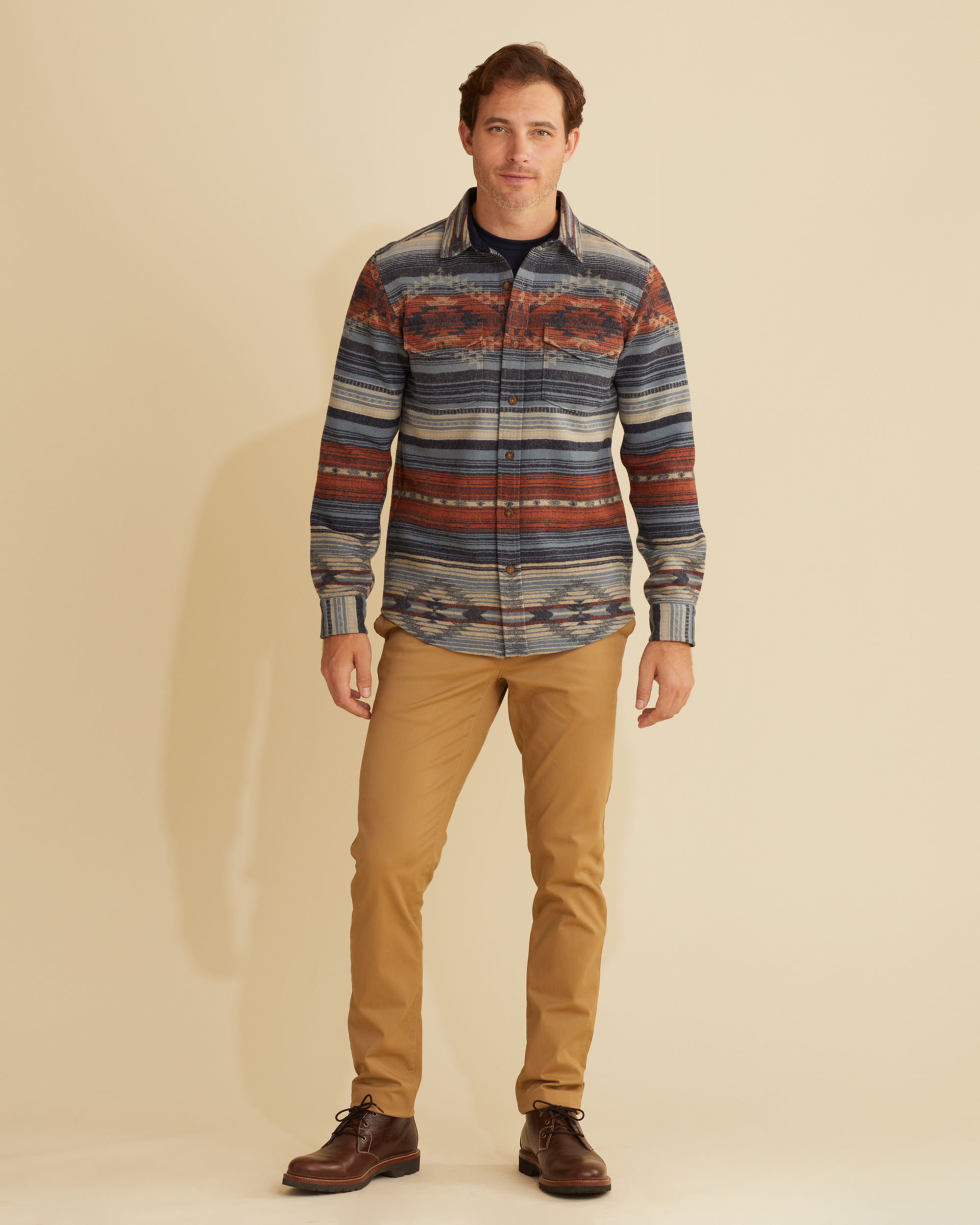 MEN'S FITTED LA PINE OVERSHIRT