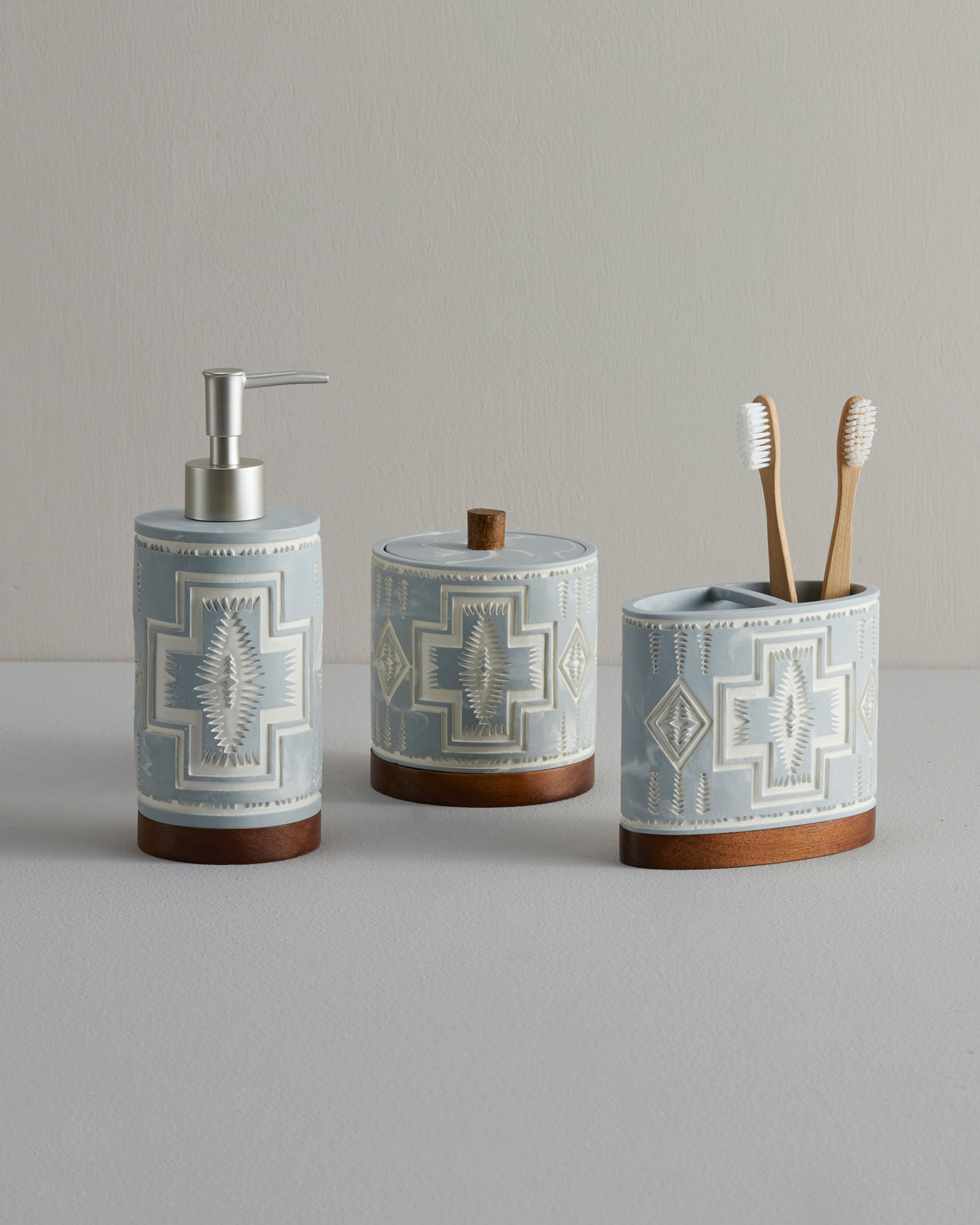 HARDING 3 PIECE BATH ACCESSORY SET